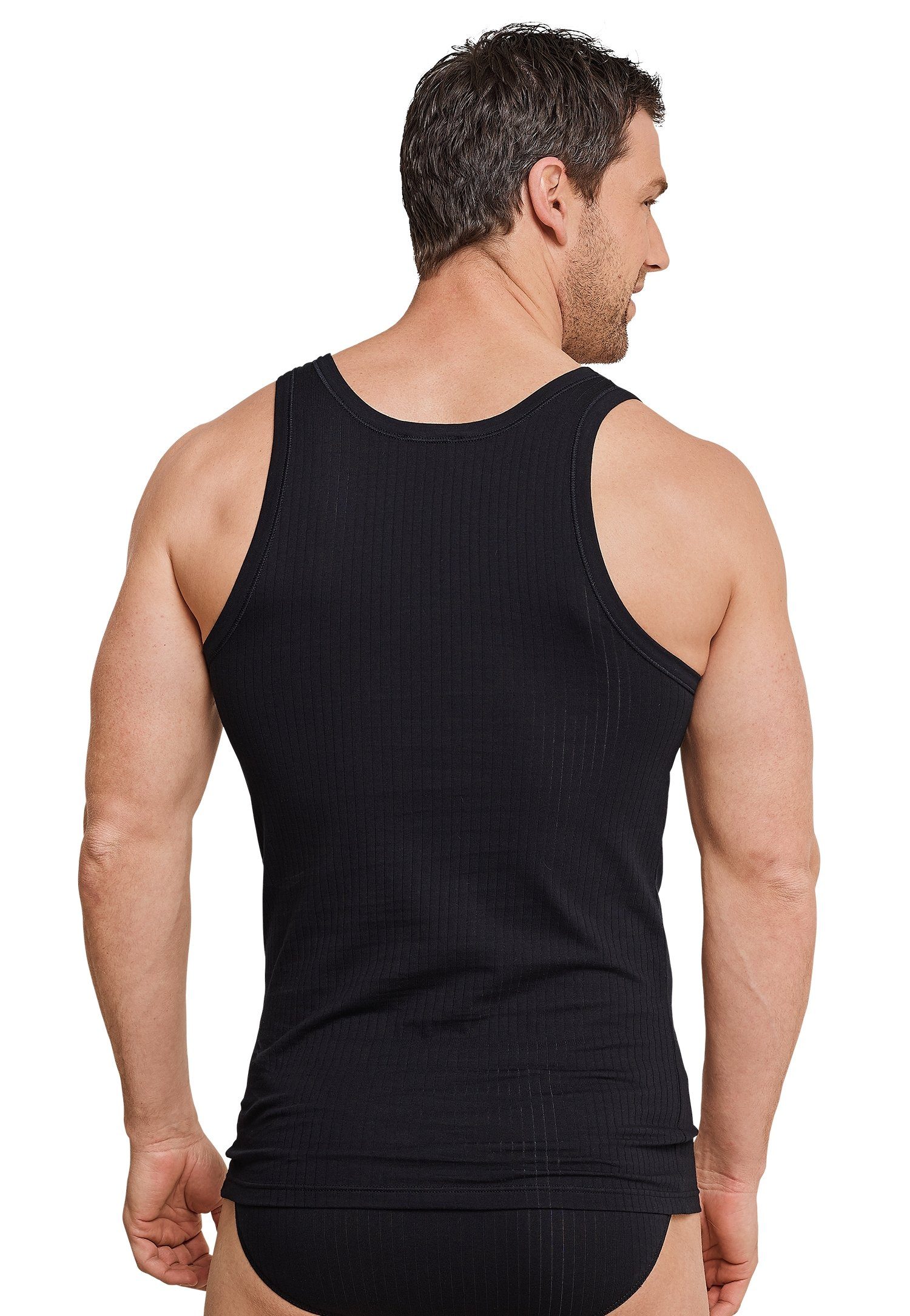 Schiesser Hemd Authentic met naaldsteek-patroon (2 stuks, Set van 2)