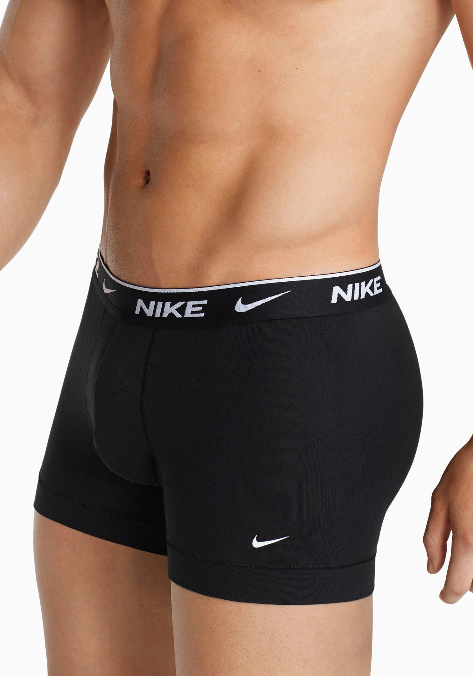 NIKE Underwear Trunk 3PK met elastische logo-band (3 stuks)
