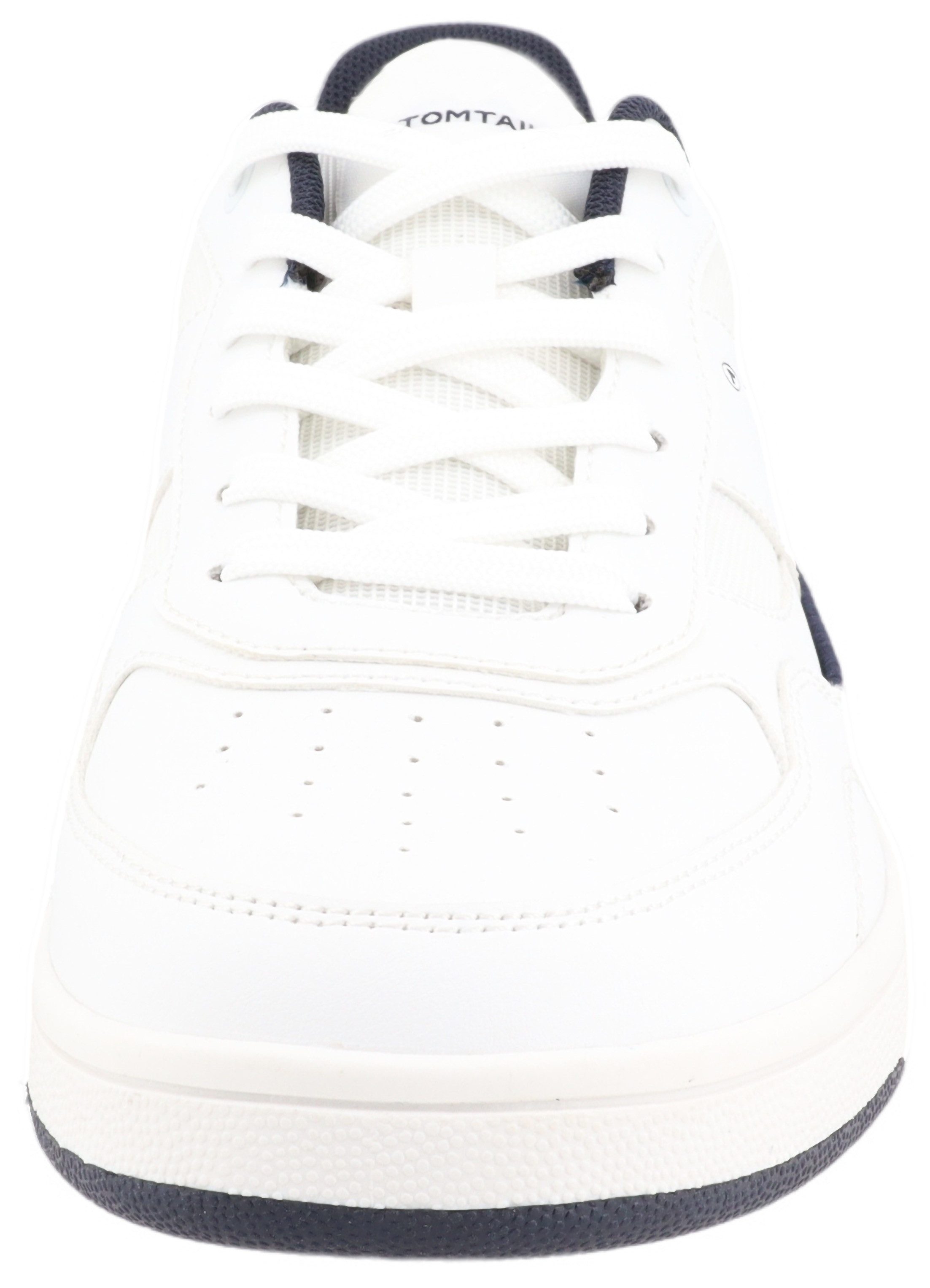 Tom Tailor Sneakers , vrijetijdsschoen, halfschoen, veterschoen met gepolsterde schacht