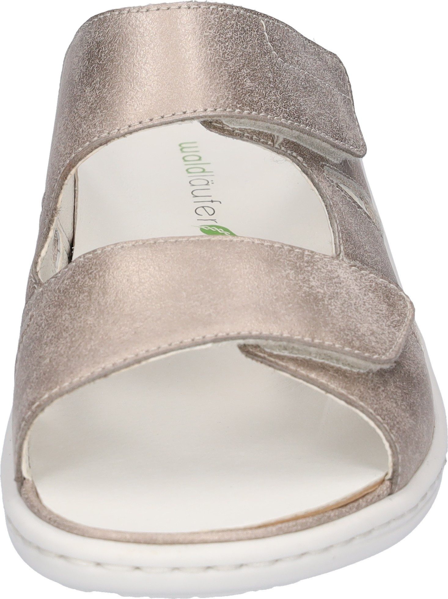 Waldläufer Slippers HERIA met klittenbandsluitingen, wijdte h