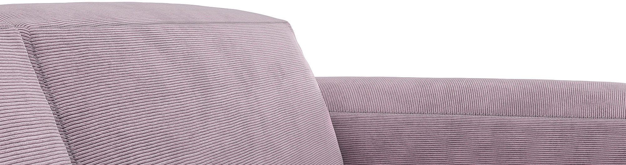 FLEXLUX Hoekbank Lucera, super comfortabel door hoogwaardige zitconstructie met koudschuim