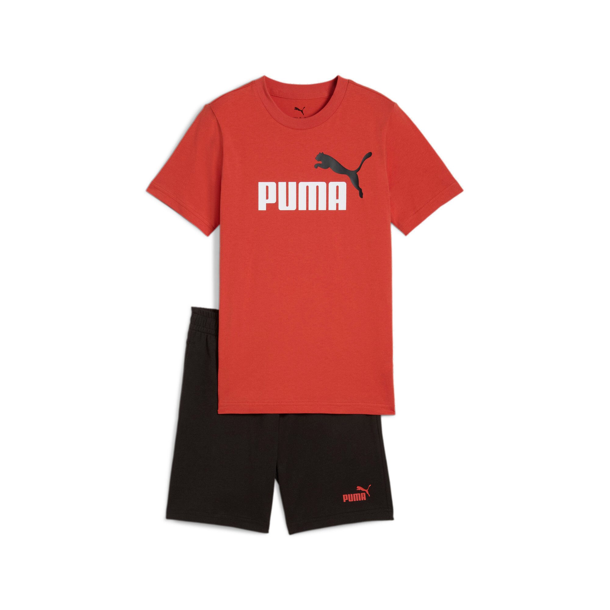 PUMA Trainingspak ESS 2 COLOR NO. 1 LOGO TEE AND SHORTS SET B (2-delig)