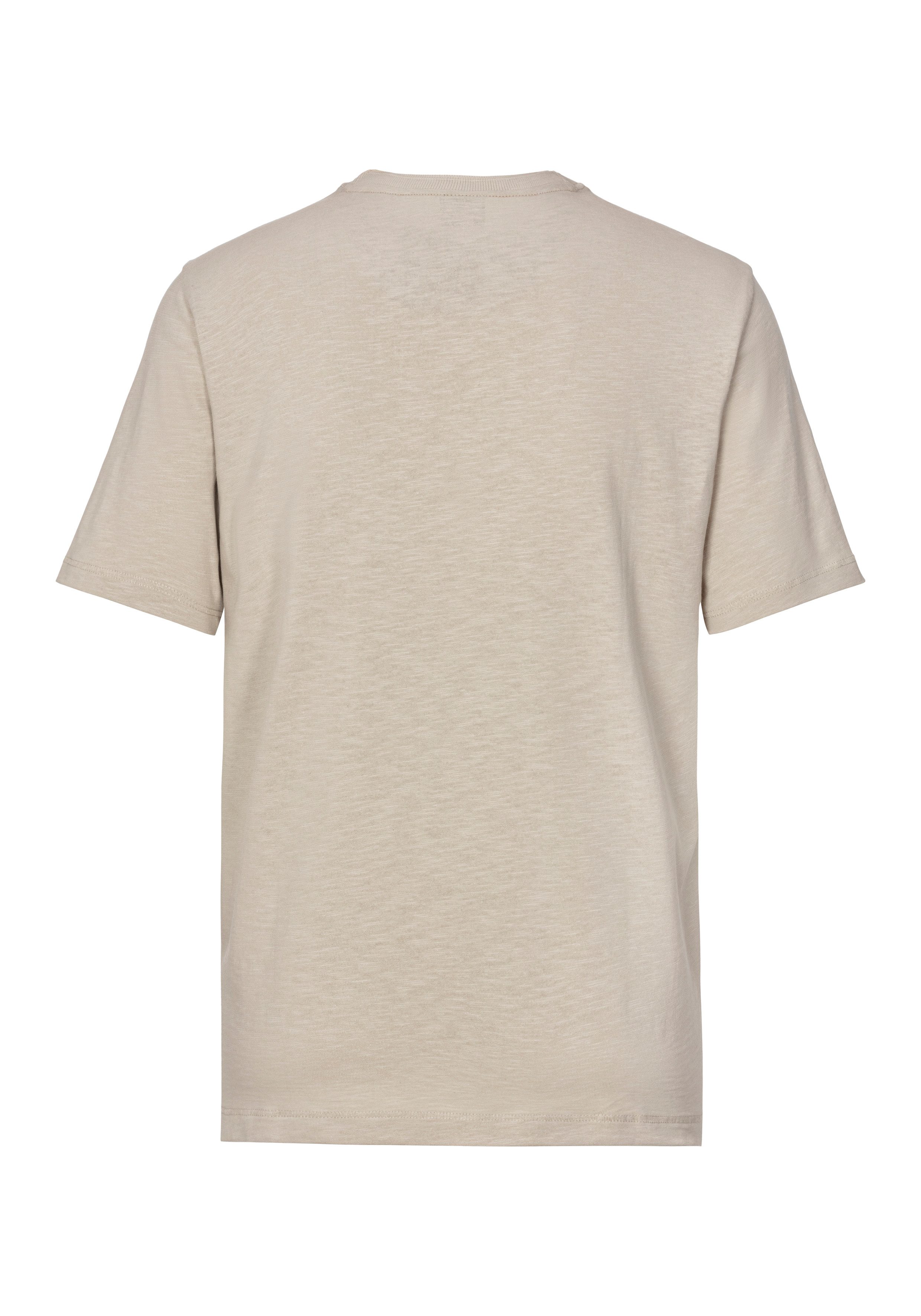 Boss Orange T-shirt Te linenlogo met boss-opdruk