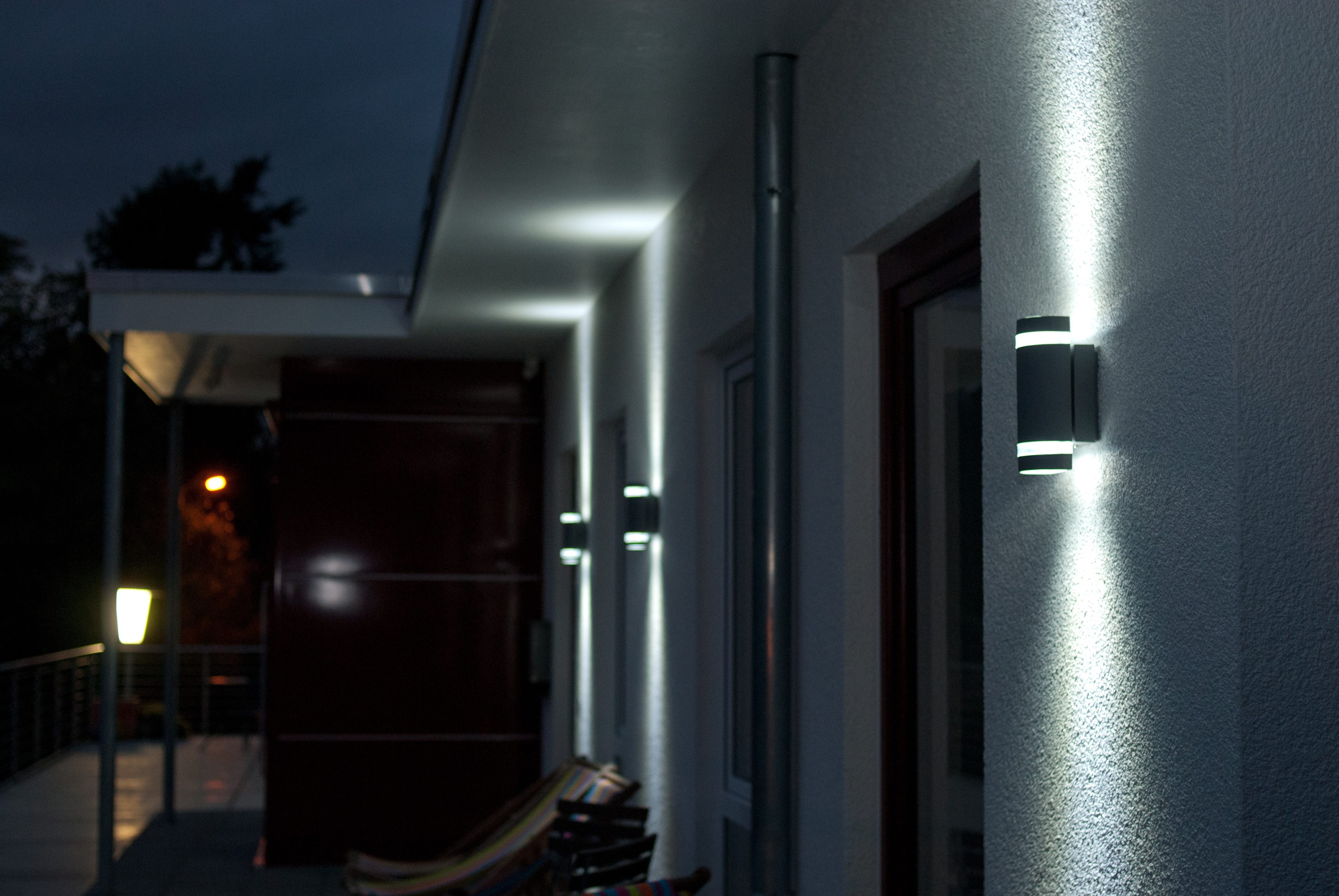 LUTEC Wandlamp voor buiten Buitenwandlamp FOCUS