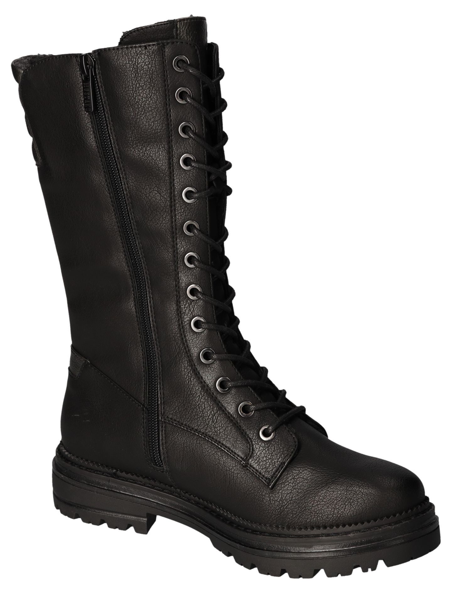 Mustang Shoes Winterlaarzen veterschoenen, winterlaarzen met binnenrits