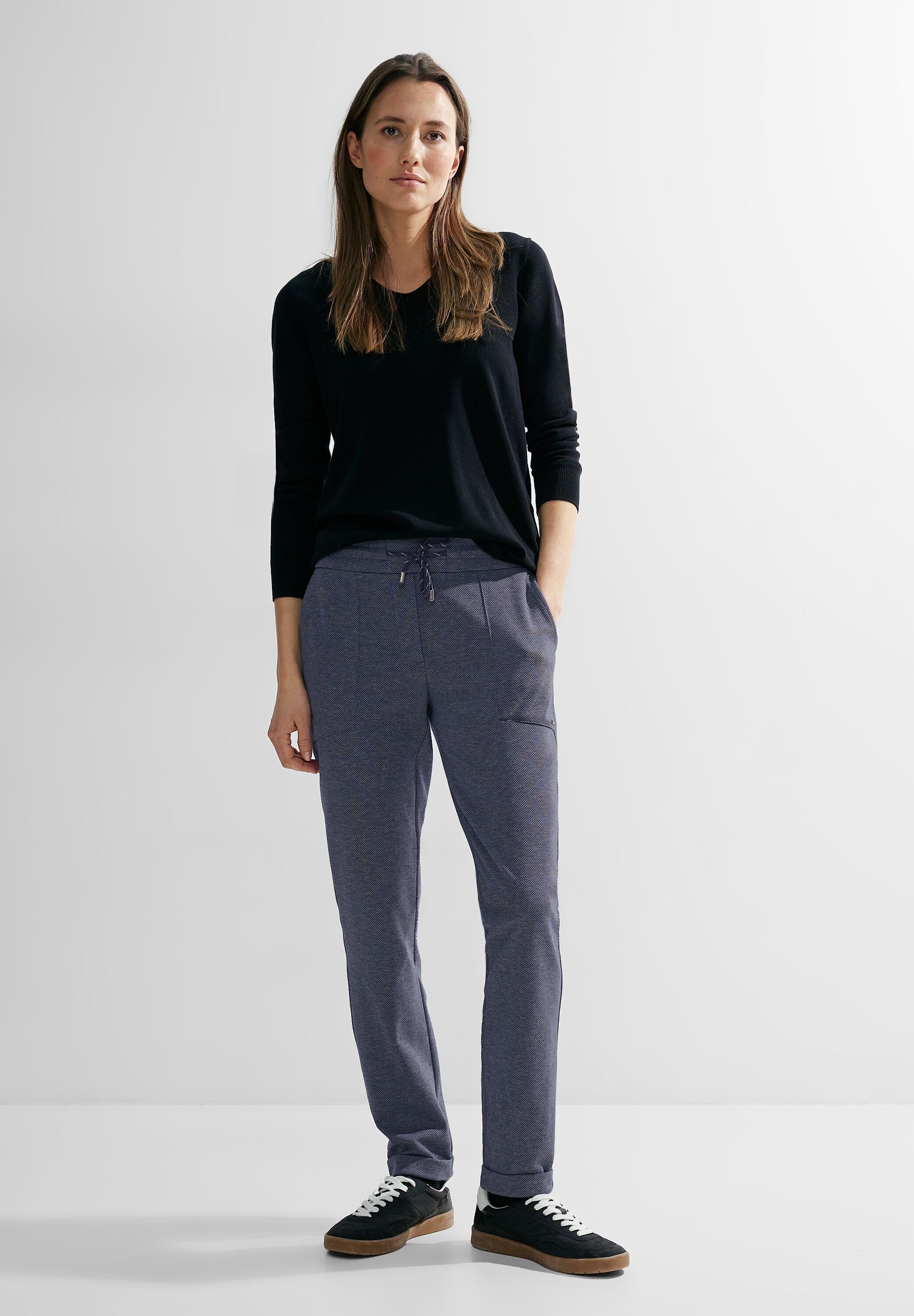 Cecil Joggingbroek in gemêleerde look