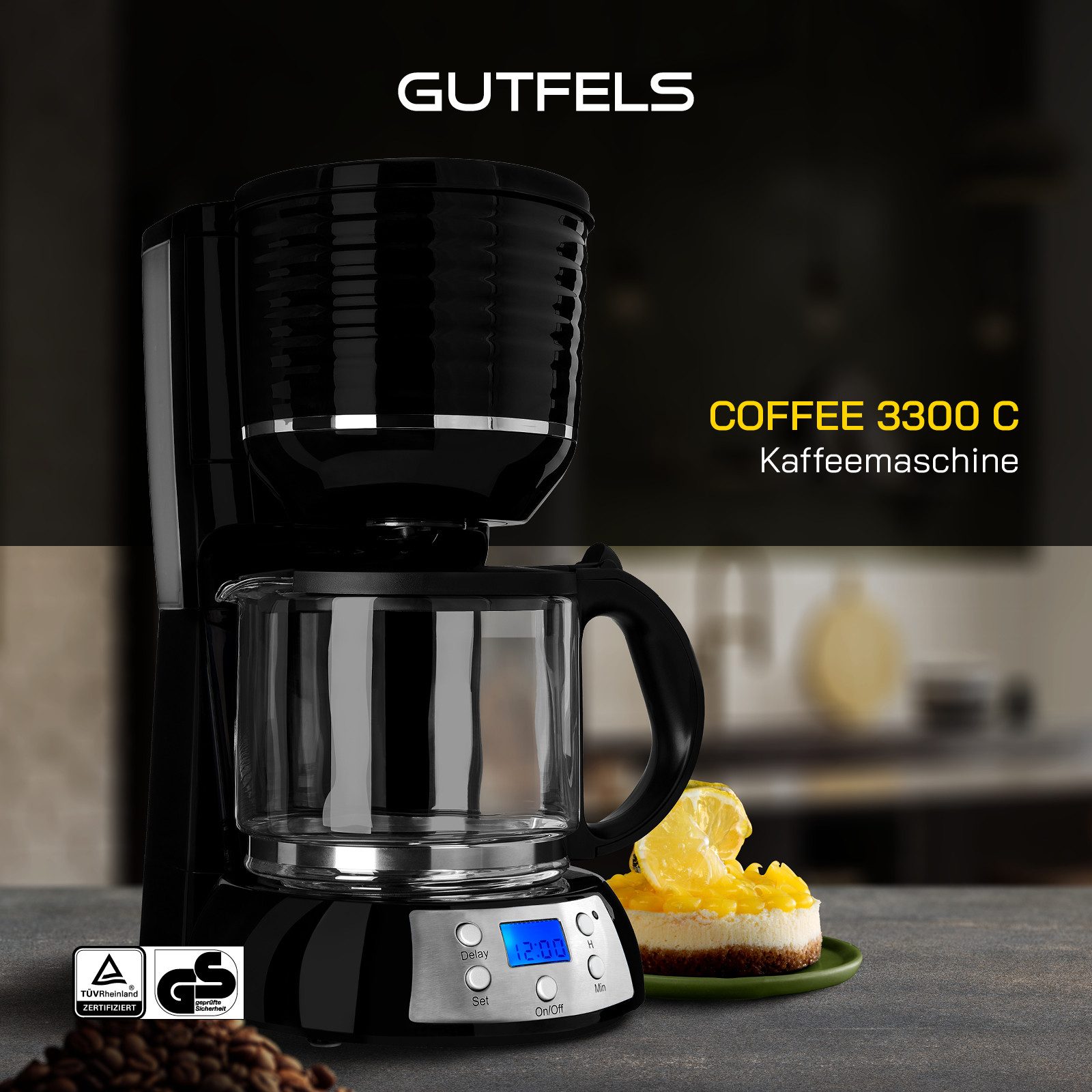 Gutfels Filterkoffieapparaat COFFEE 3300 C