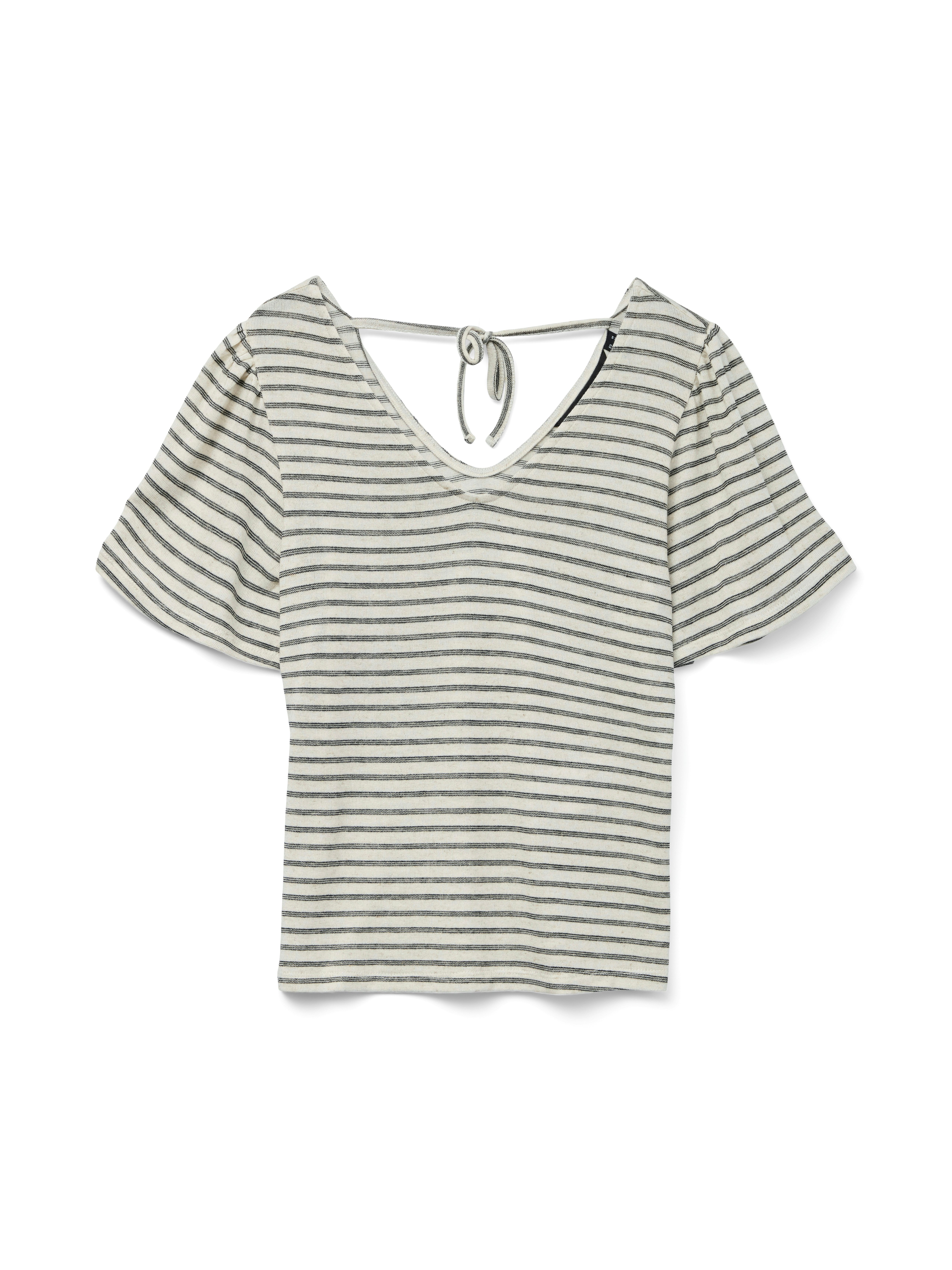 Vero Moda T-shirt VMGINA 2/4 SHORT TOP JRS GA NOOS