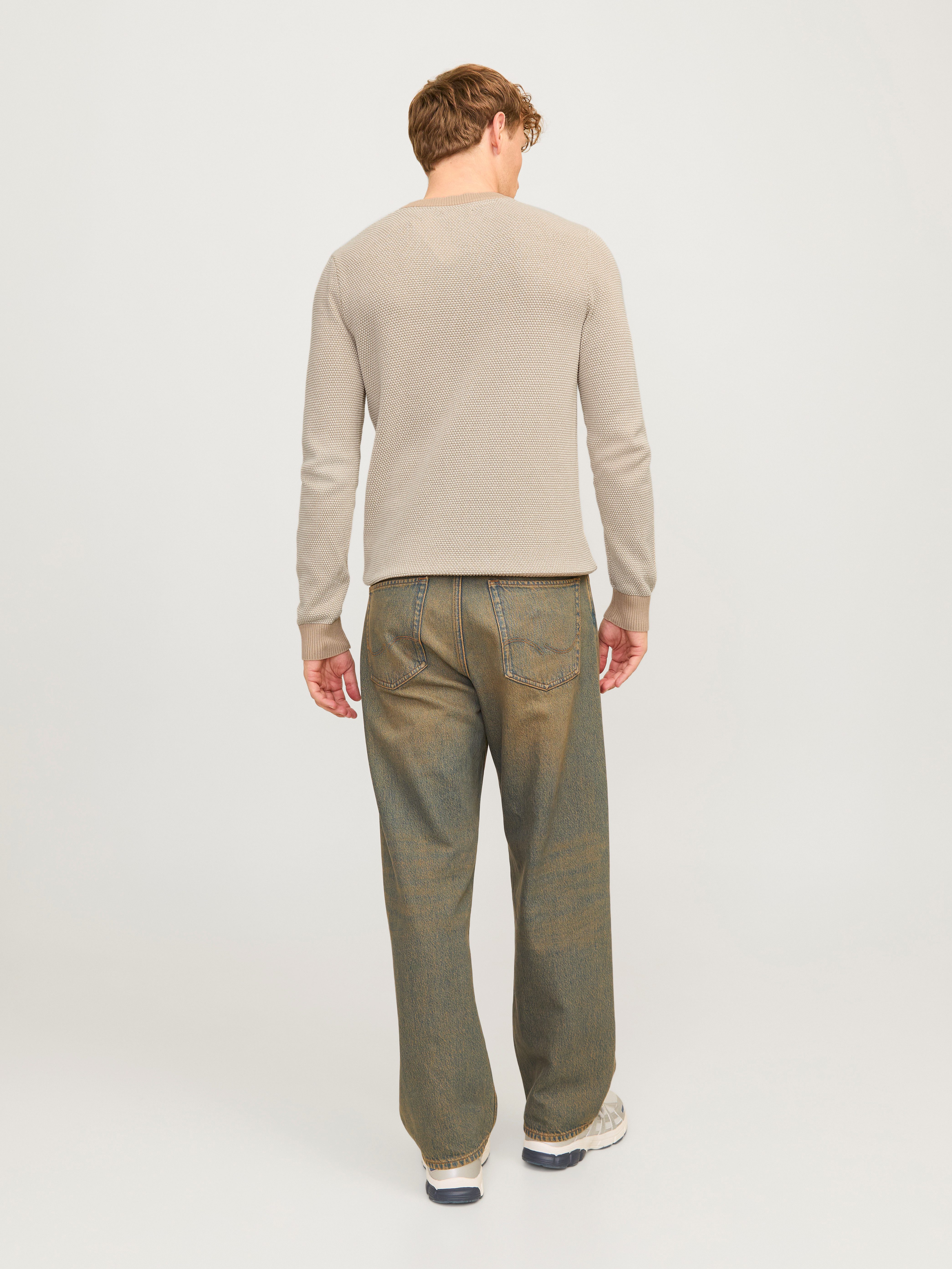 Jack & Jones Trui met ronde hals JJEGLOBE KNIT CREW NECK NOOS