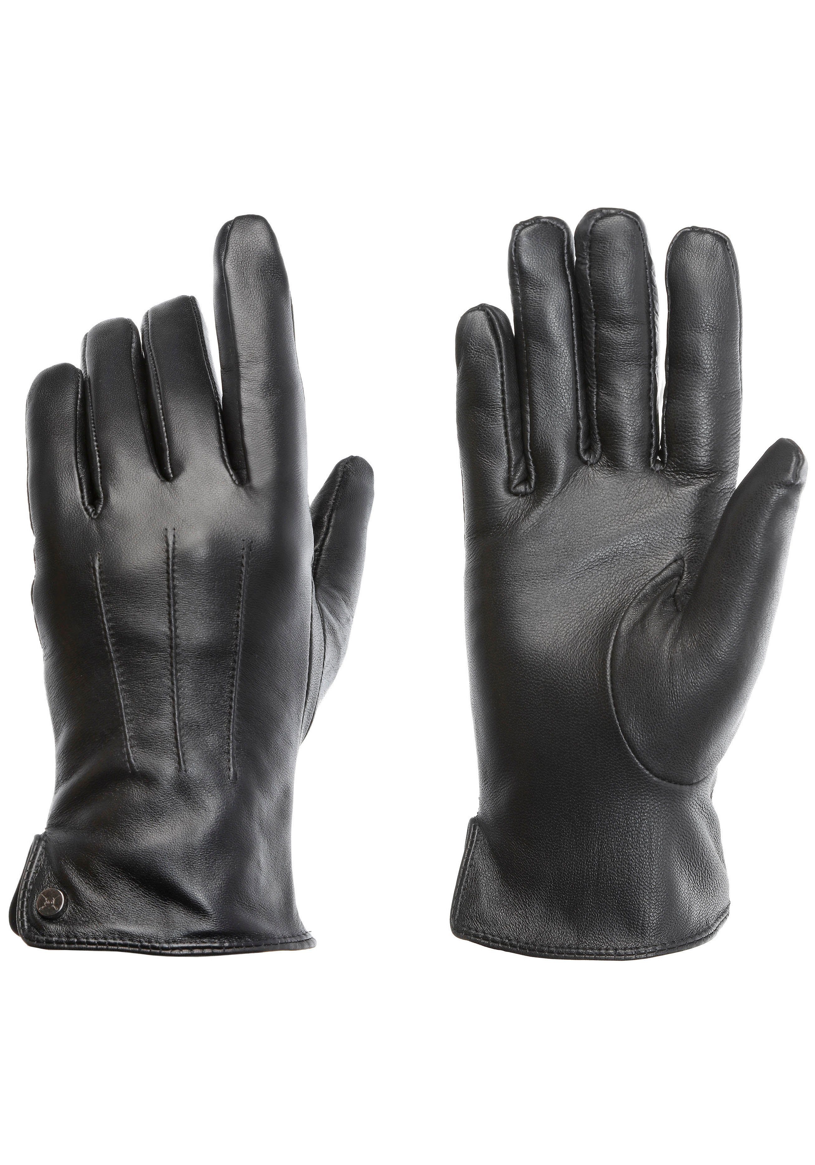 PEARLWOOD Leren handschoenen Zijslits voor comfortabel aantrekken