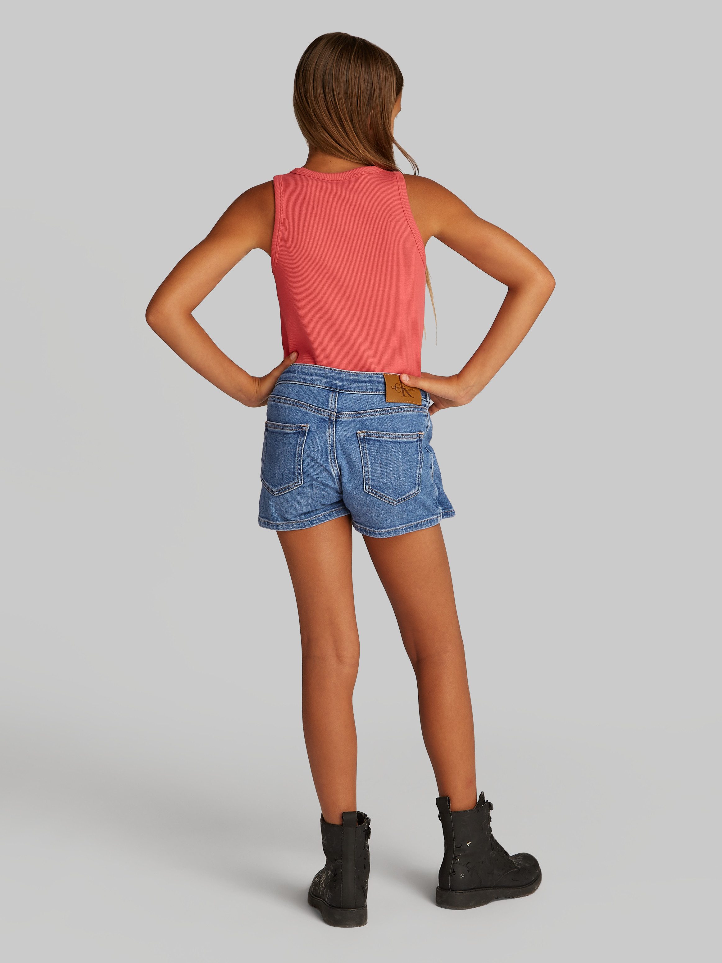 Calvin Klein Short DENIM SKORT SOFT BLUE COMF