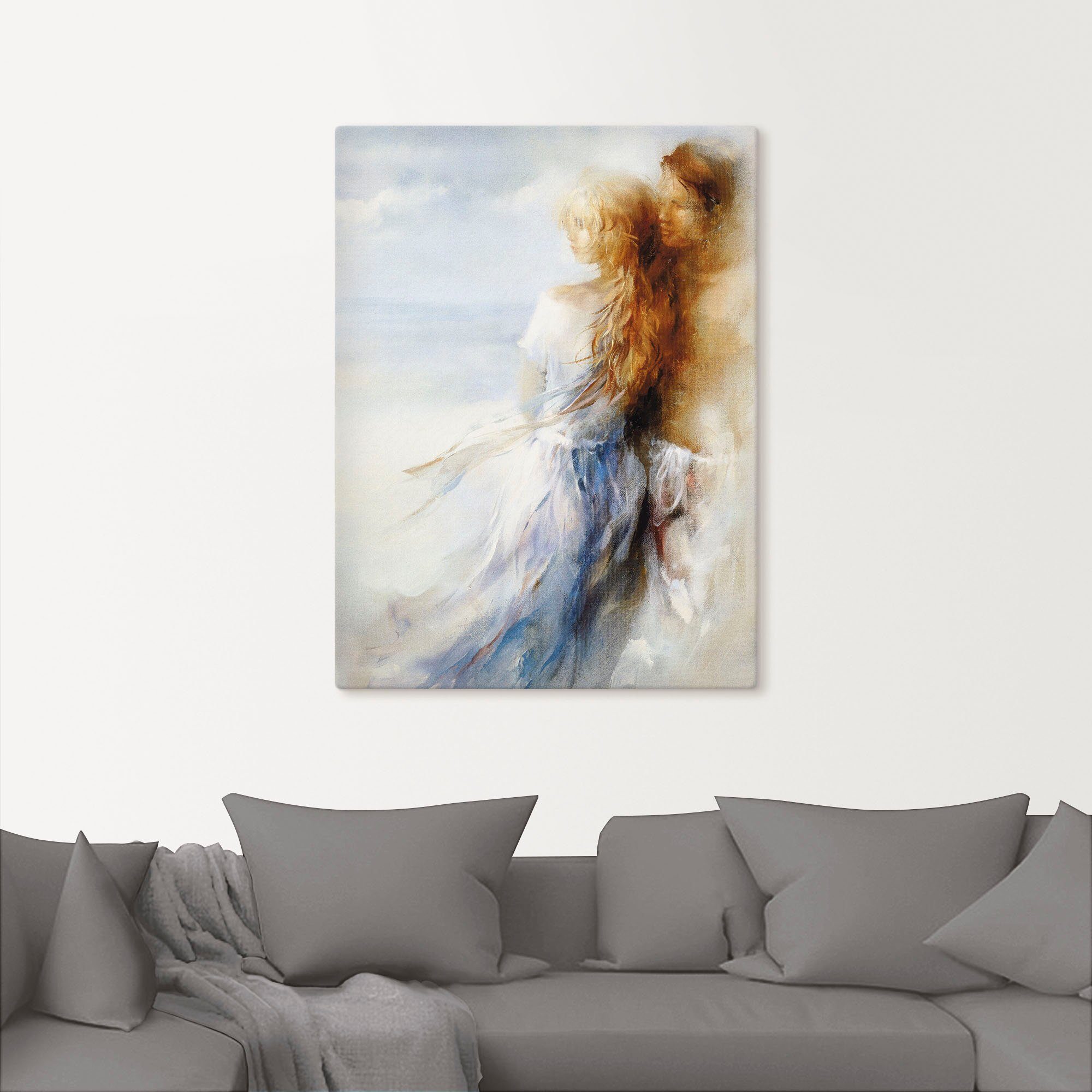 Artland Artprint Samen als artprint op linnen, poster in verschillende formaten maten