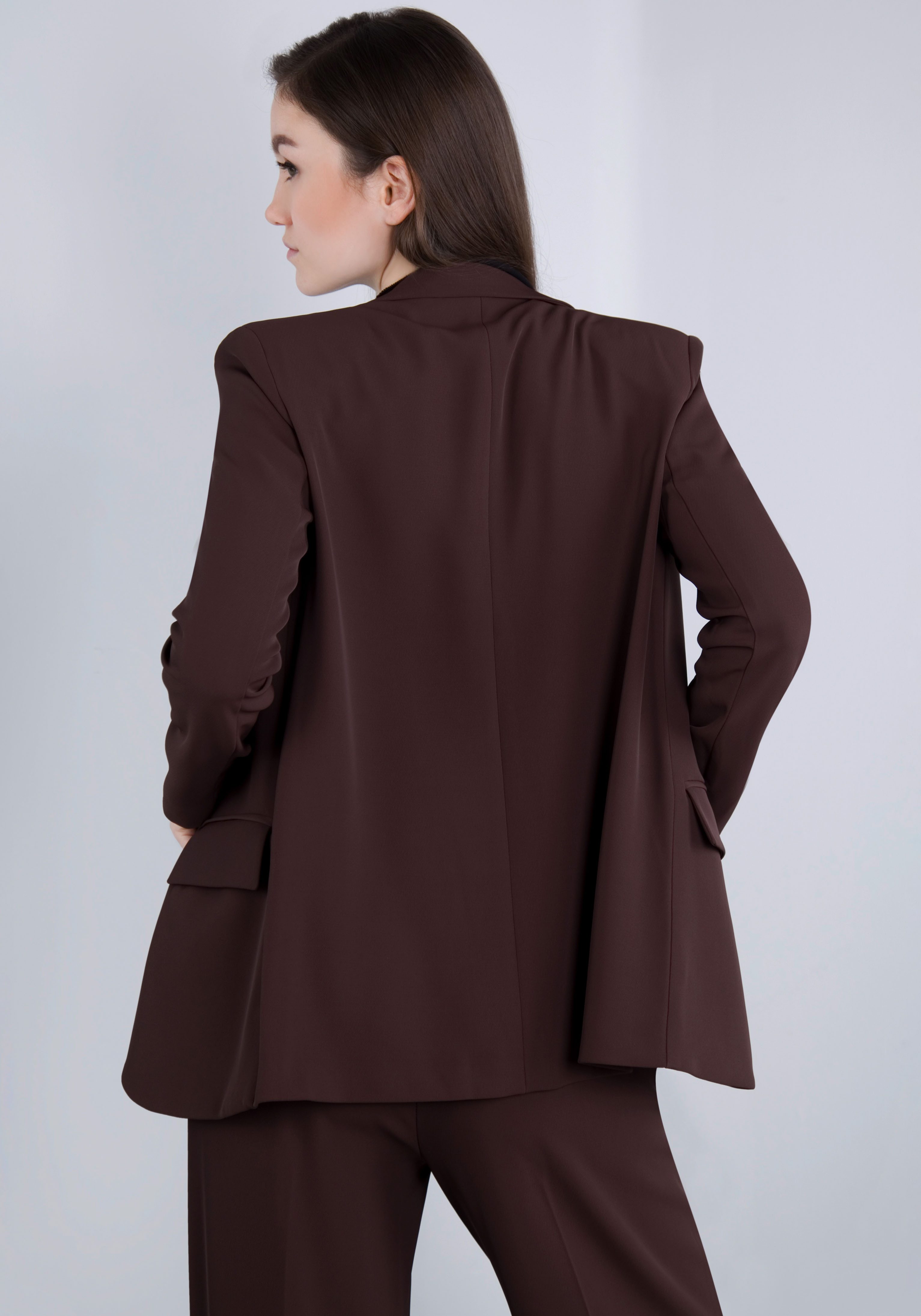IMPERIAL Korte blazer met stretch