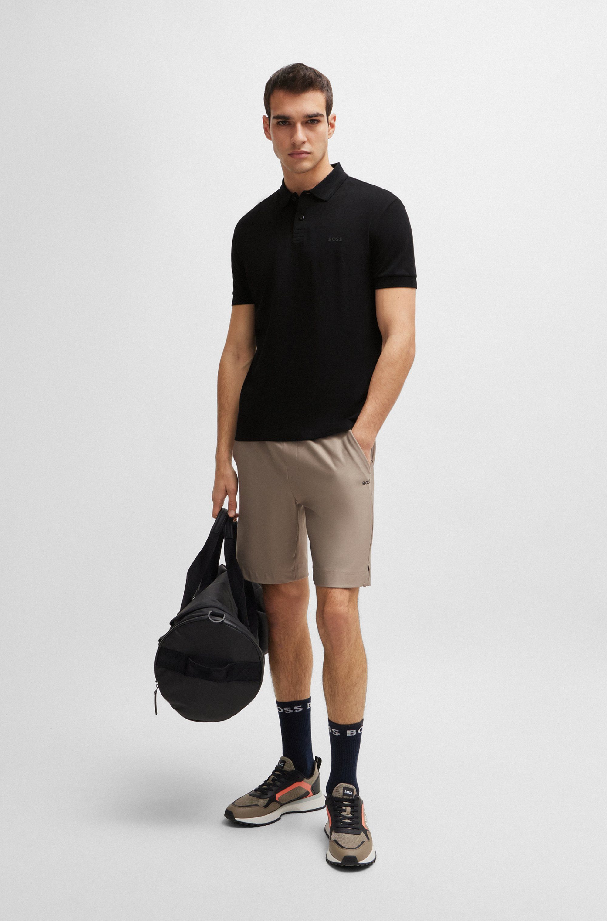 BOSS GREEN Poloshirt Pio 1 met een polokraag