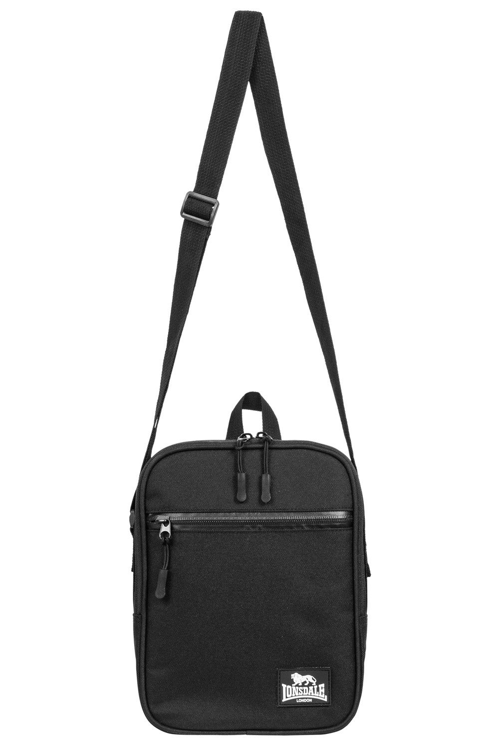 Lonsdale Schoudertas POLEGATE unisex schoudertassen zwart