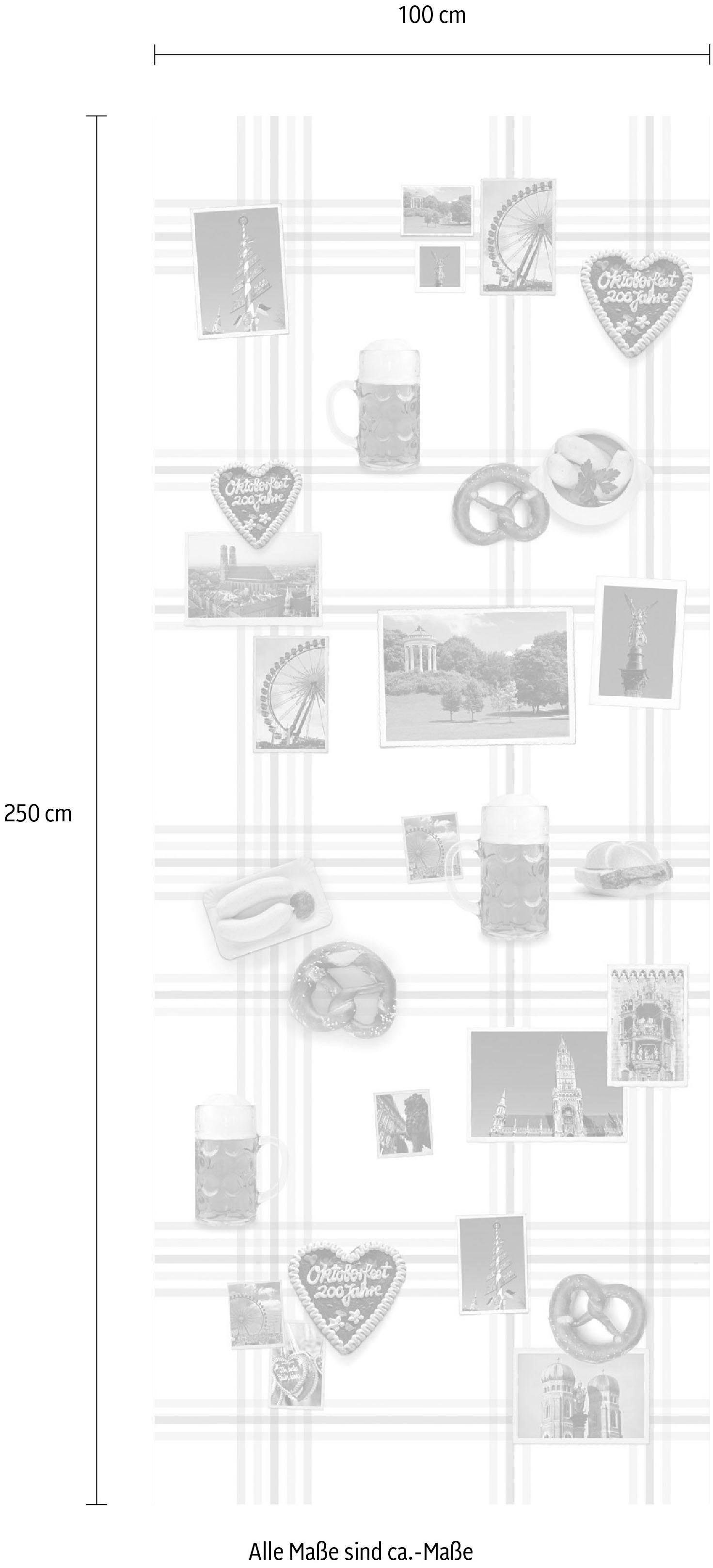 Komar Vliesbehang Digitale print vlies - München - Afmeting 100 x 250 cm