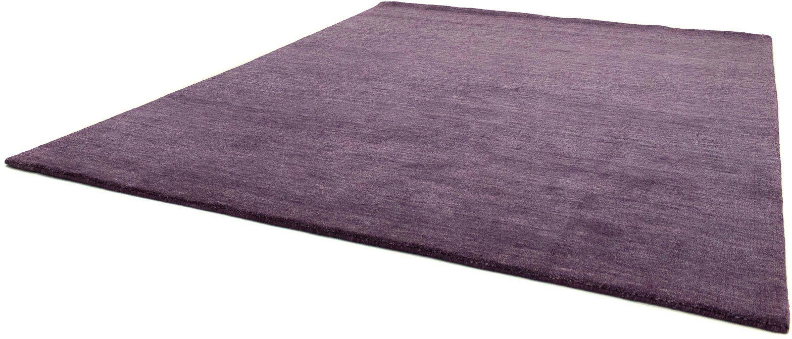morgenland Wollen kleed Uni - Gabbeh tapijt - Softy Gabbeh look, uni kleuren, 100% wol, zeer zachte pool, woonkamer