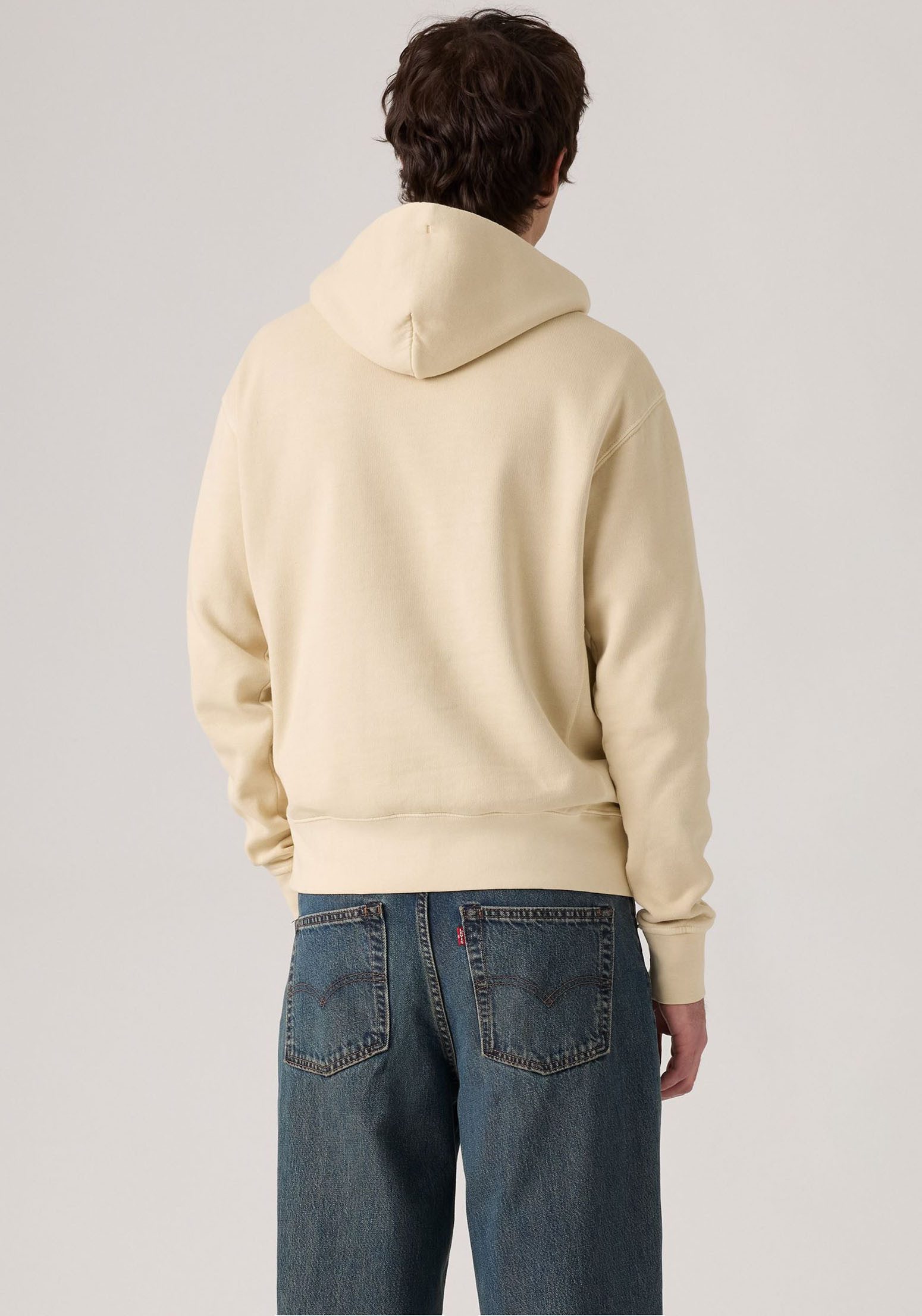 Levi's® Hoodie THE AUTHENTIC HOODIE met kleine ton-sur-ton logo-borduursel op de borst