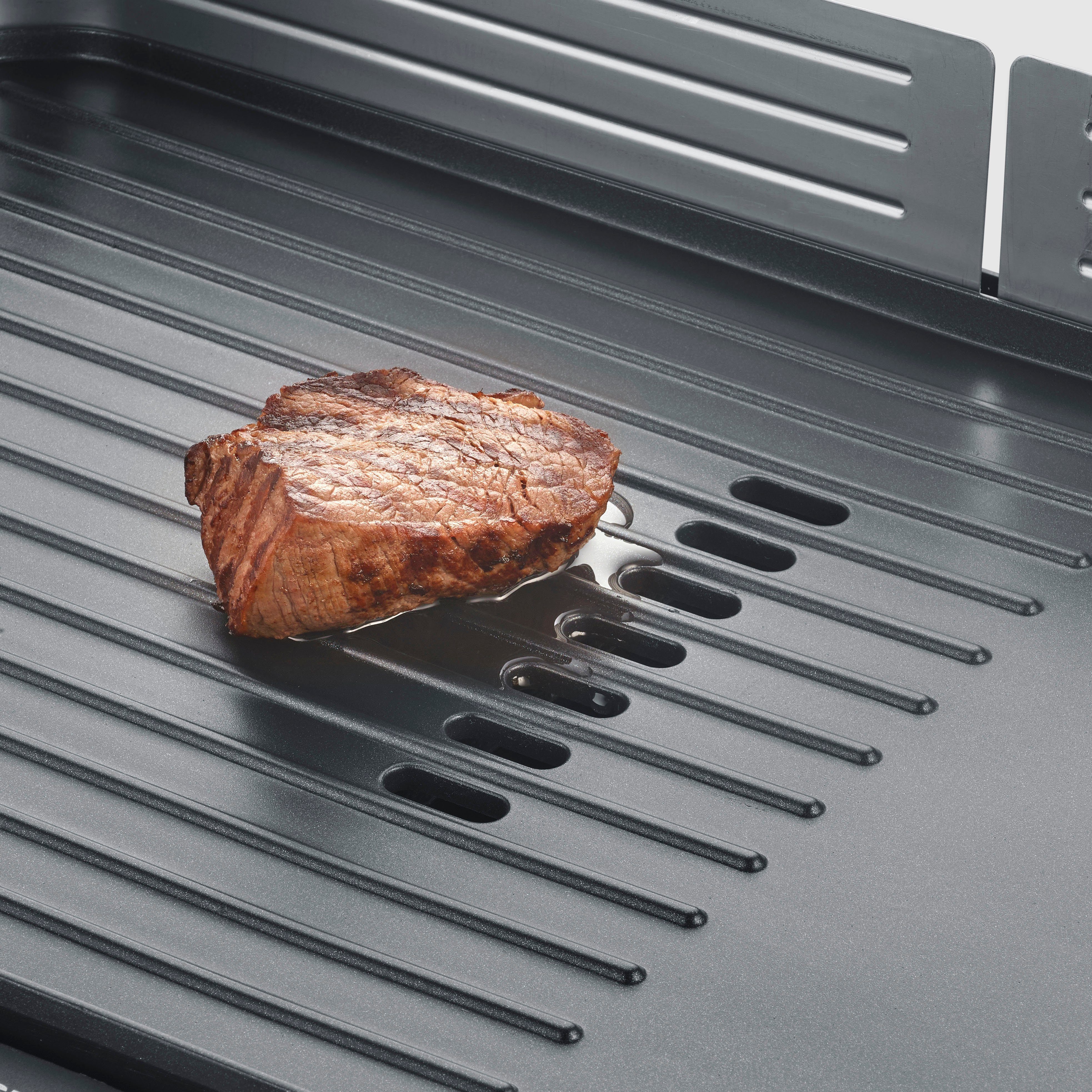 Severin Tafelgrill Plancha, PG 8564 Na enkele minuten kan het grillplezier beginnen