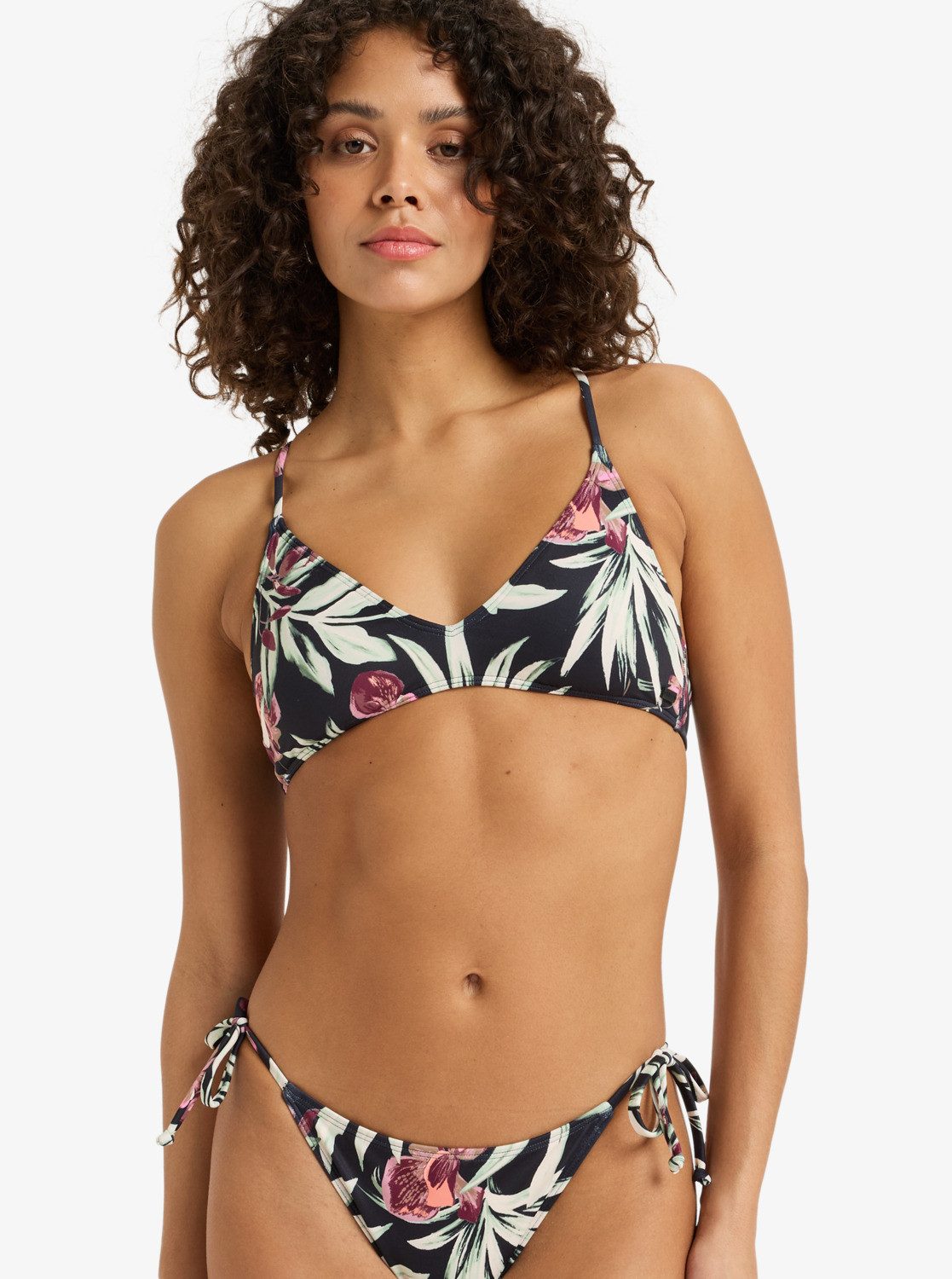 Roxy Triangel-bikinitop PT BEACH CLASHORT SLEEVEICS STRAPPY BRA (1 stuk)