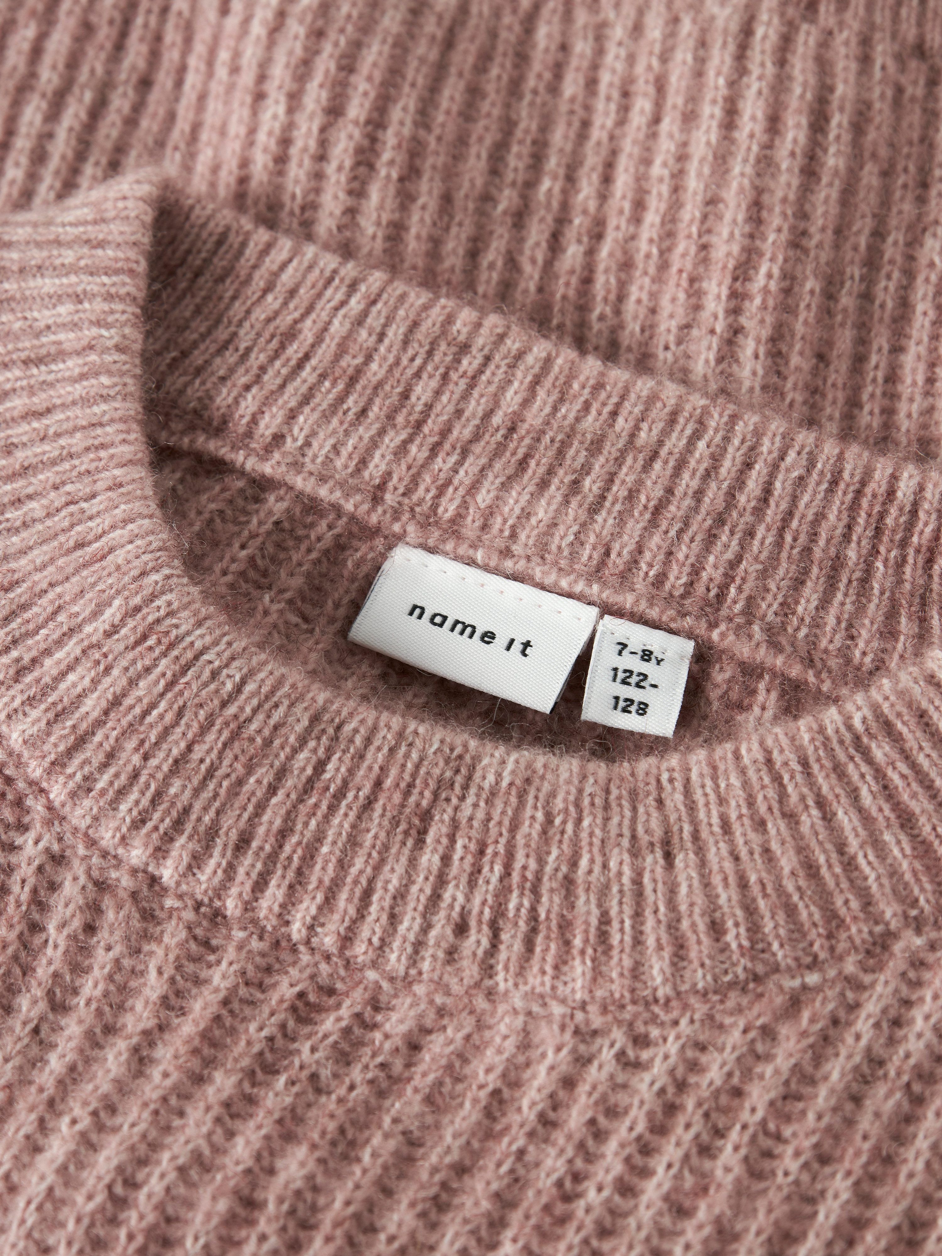 Name It Gebreide trui NKFHOLLY LS BOXY SHORT KNIT NOOS
