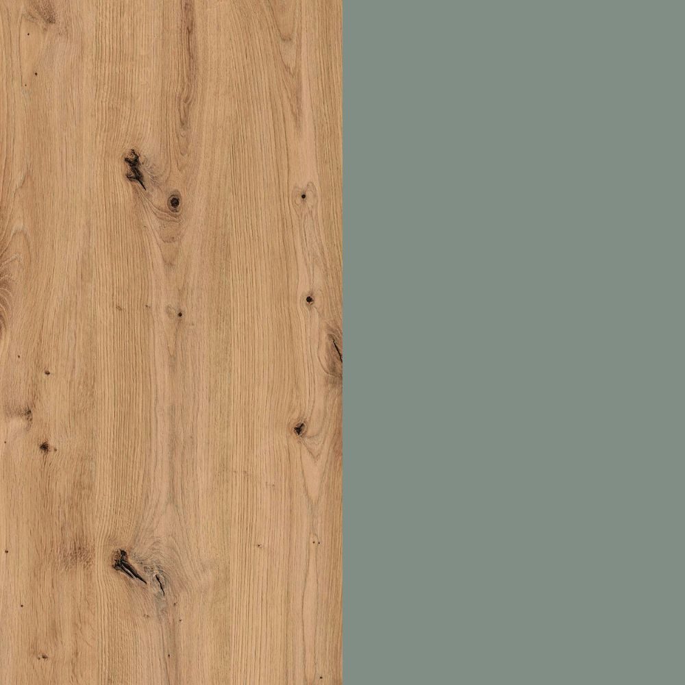 rauch Schuifdeurkast Kledingkast Kast Garderobe Slaapkamerkast MALVA Buikband afgewerkt in geborsteld eikenfineer MADE IN GERMANY