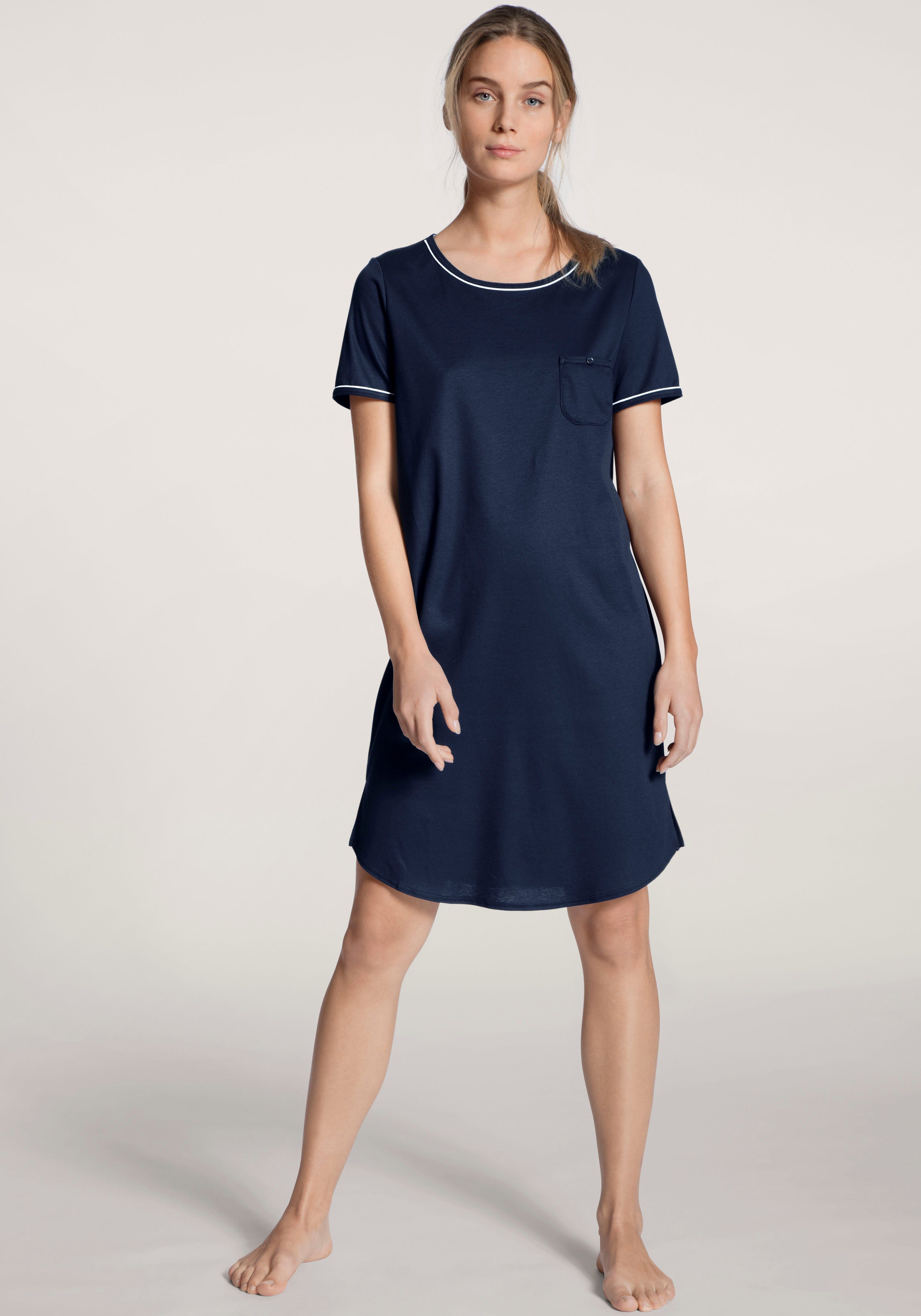 CALIDA Nachthemd Sweet Dreams dames nachthemden maat XXS (32/34) blauw