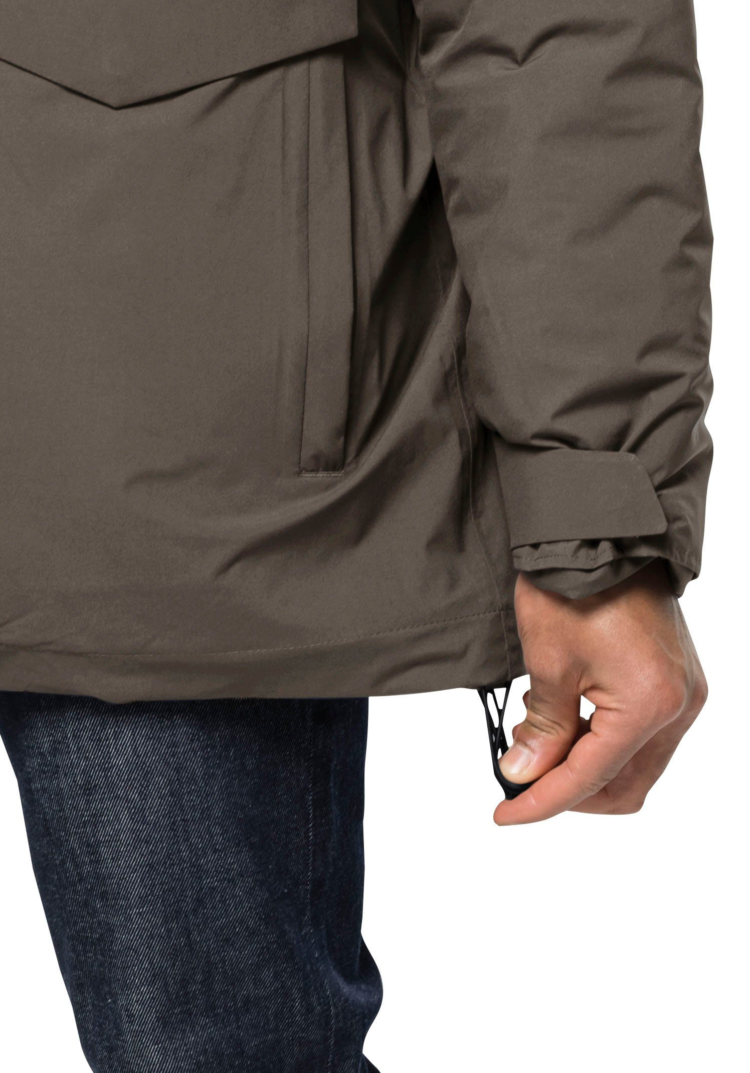 Jack Wolfskin Functionele parka KOENIGSBAU Winterjack met kunstvezelvulling