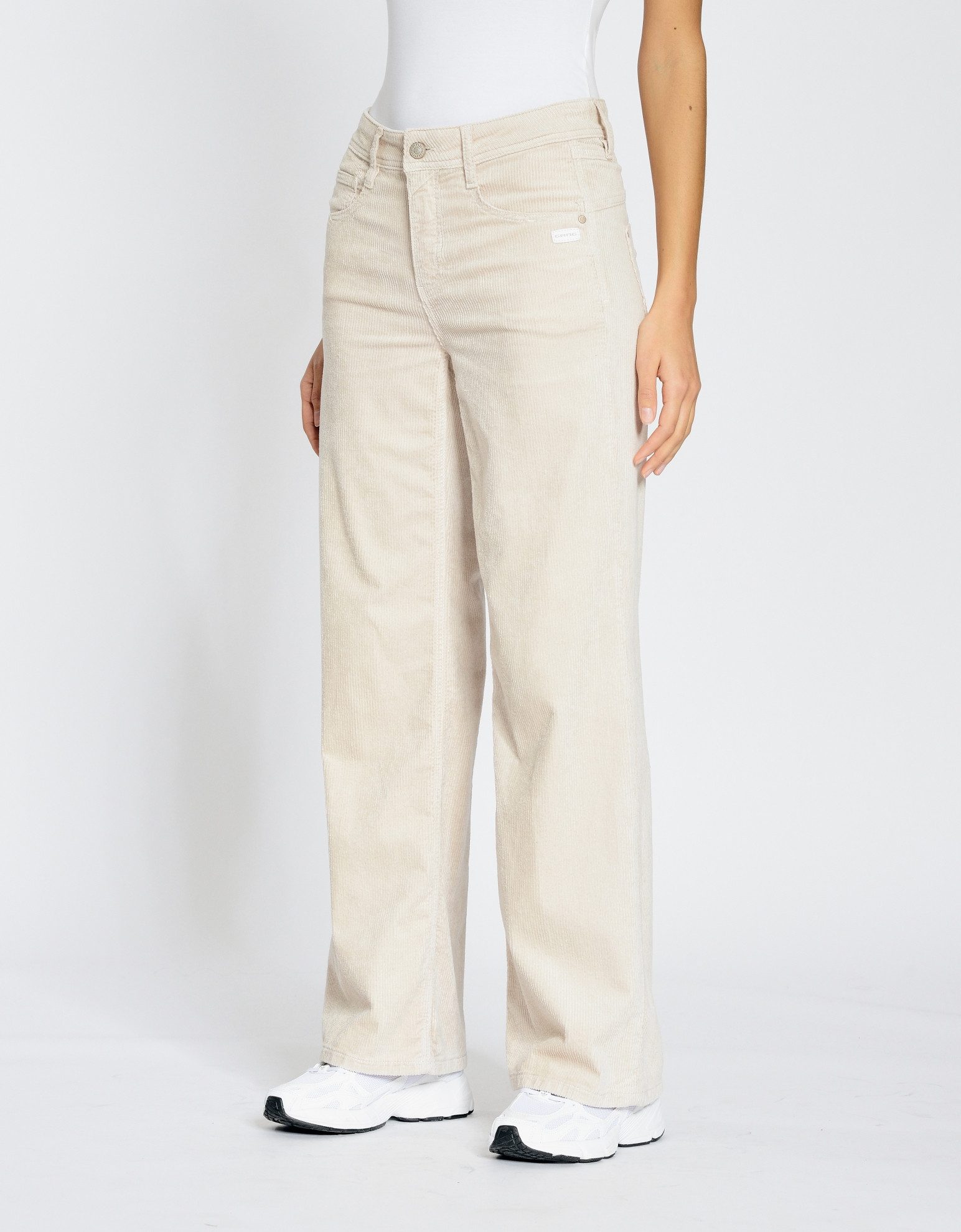 GANG Cordbroek 94AMELIE WIDE in casual wide fit