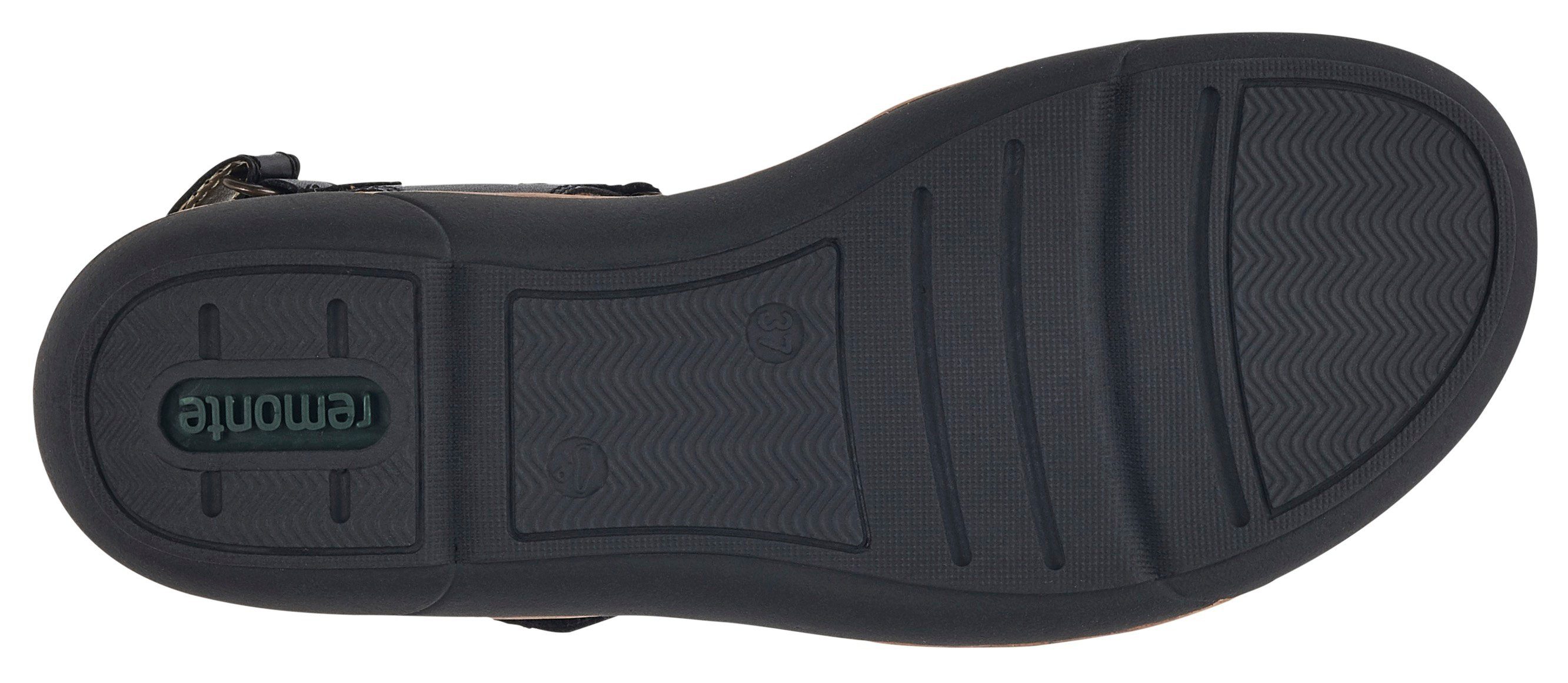 Remonte Sandalen zomerschoen, sandaal, sleehak, in sportieve look