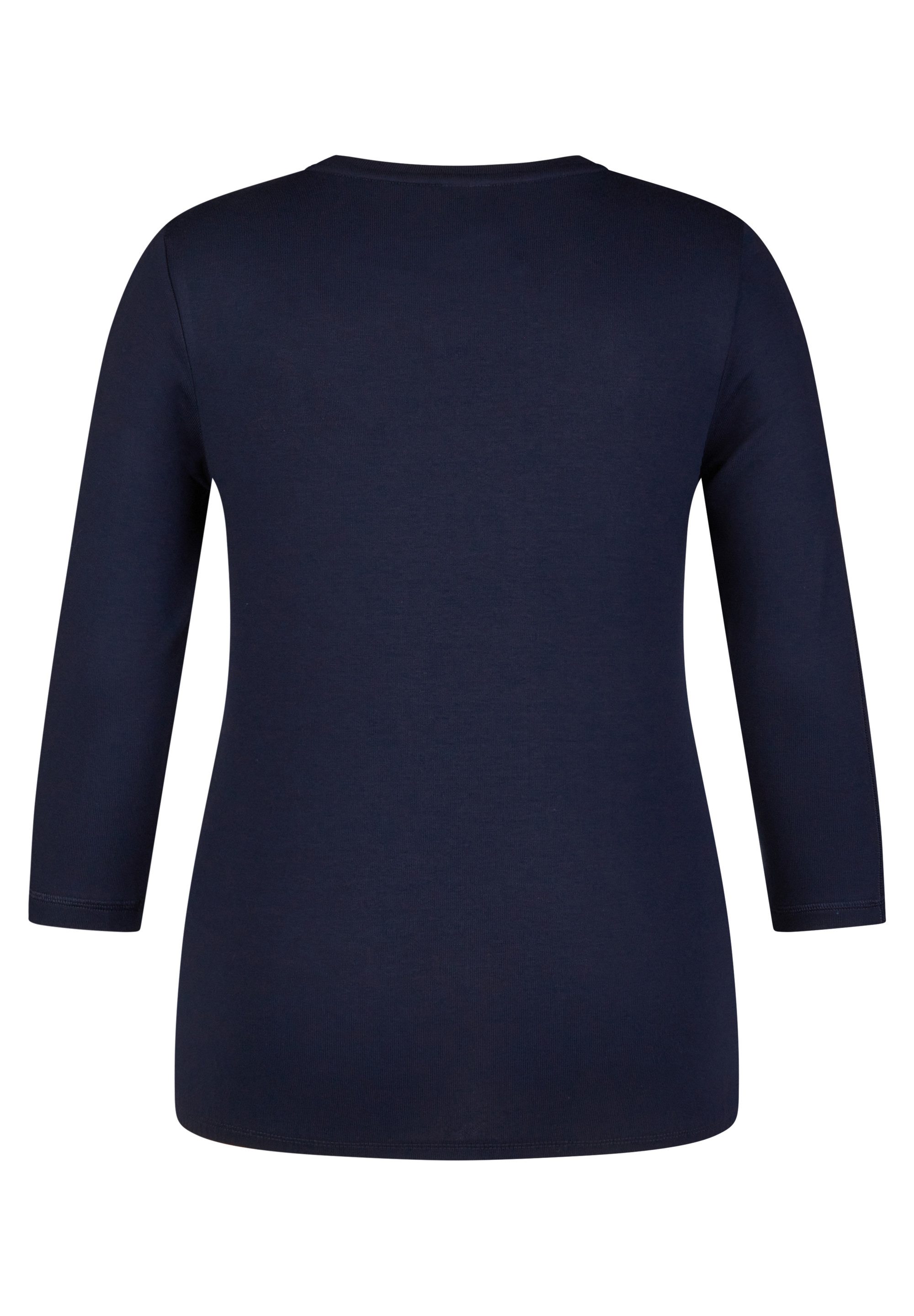 Rabe Shirt met 3/4 mouwen met glanzende frontprint