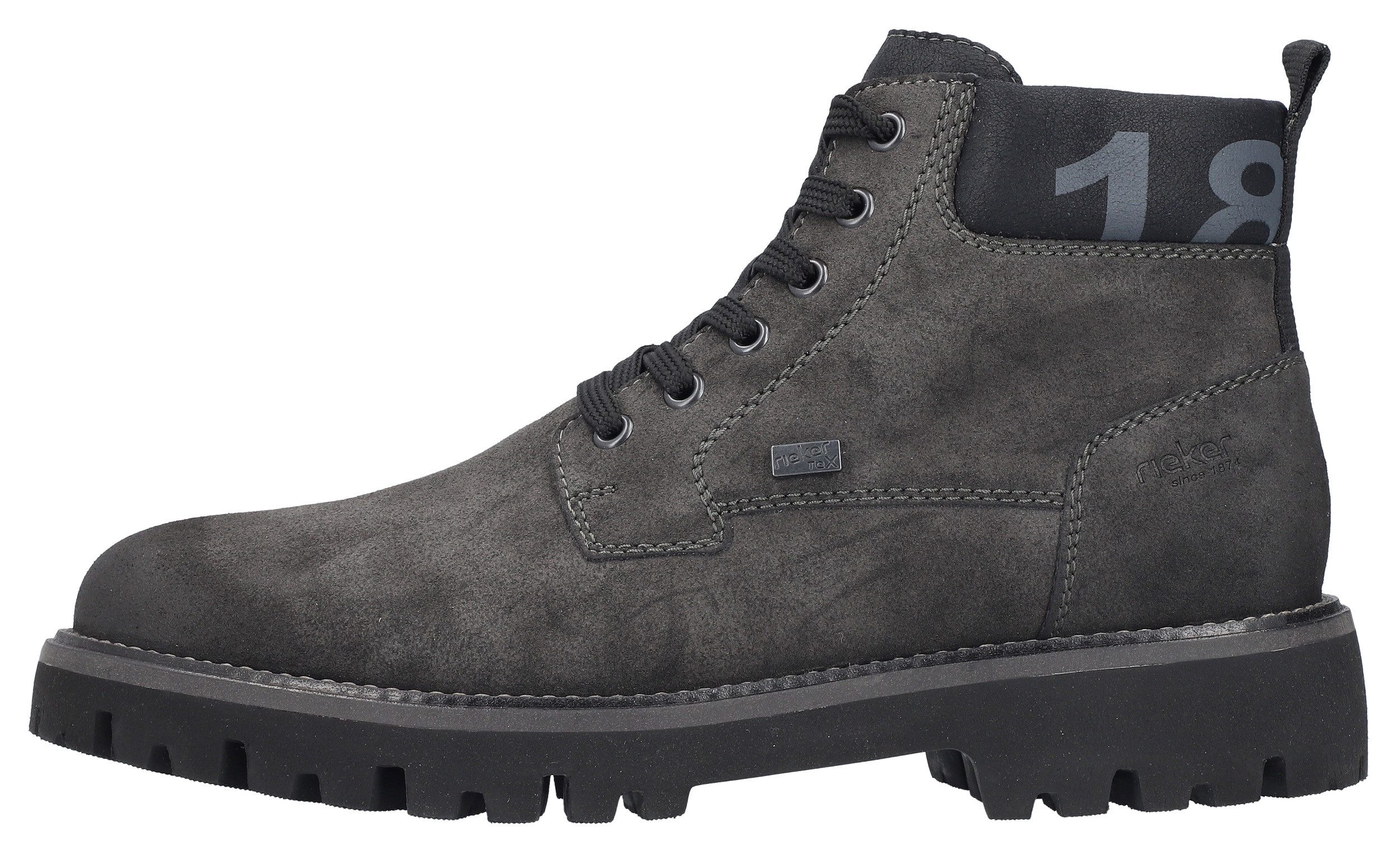 Rieker Winterlaarsjes winterlaarzen, outdoor-enkellaars met tex en binnenrits