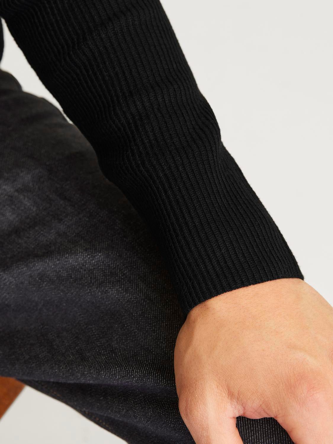 Jack & Jones Trui met ronde hals JJEPERFECT – Trui met onderhoudsvriendelijke kwaliteit, structure fit