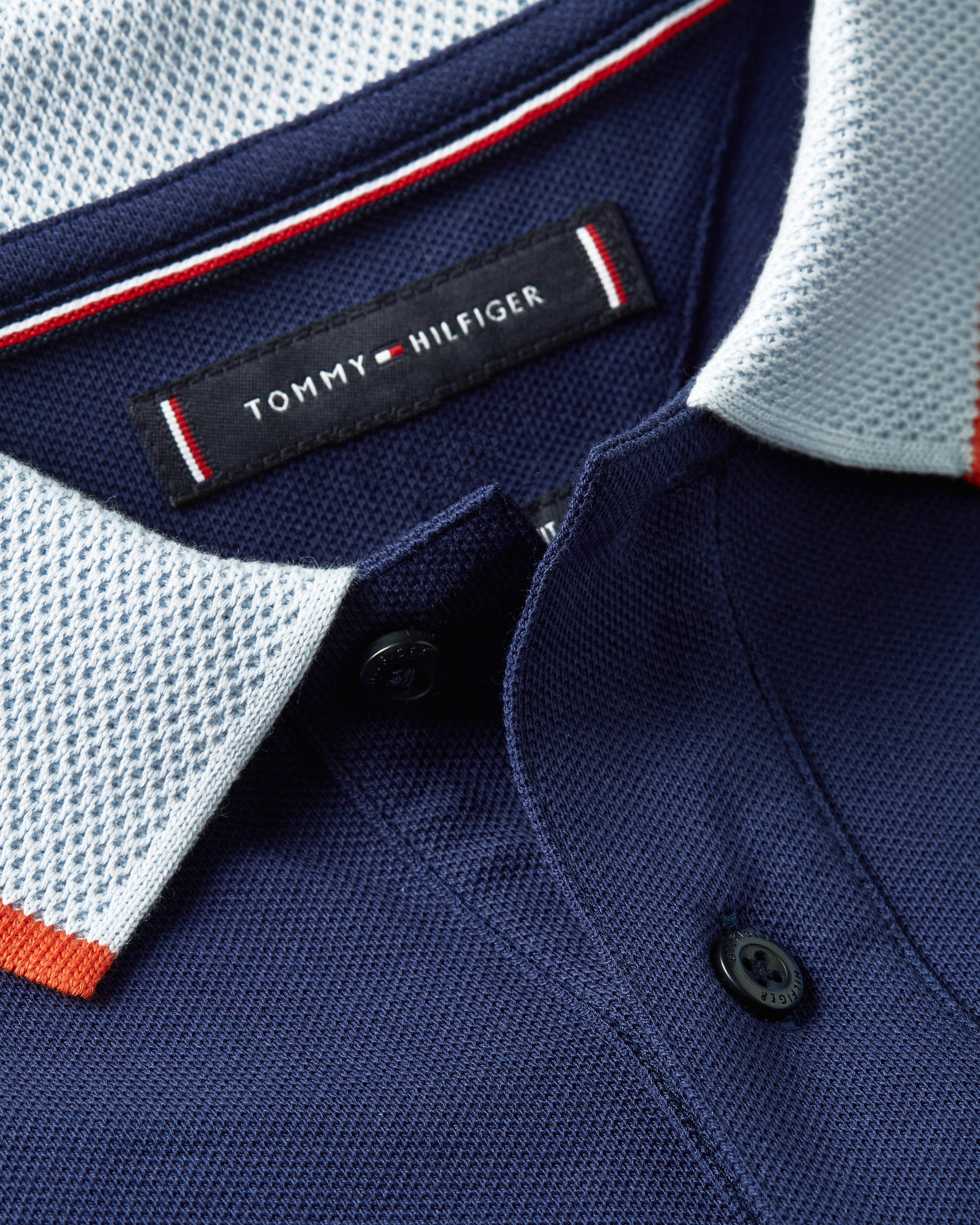 Tommy Hilfiger Poloshirt CONTRAST COLLAR CUFF REG POLO