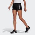 adidas performance short essentials slim shorts zwart