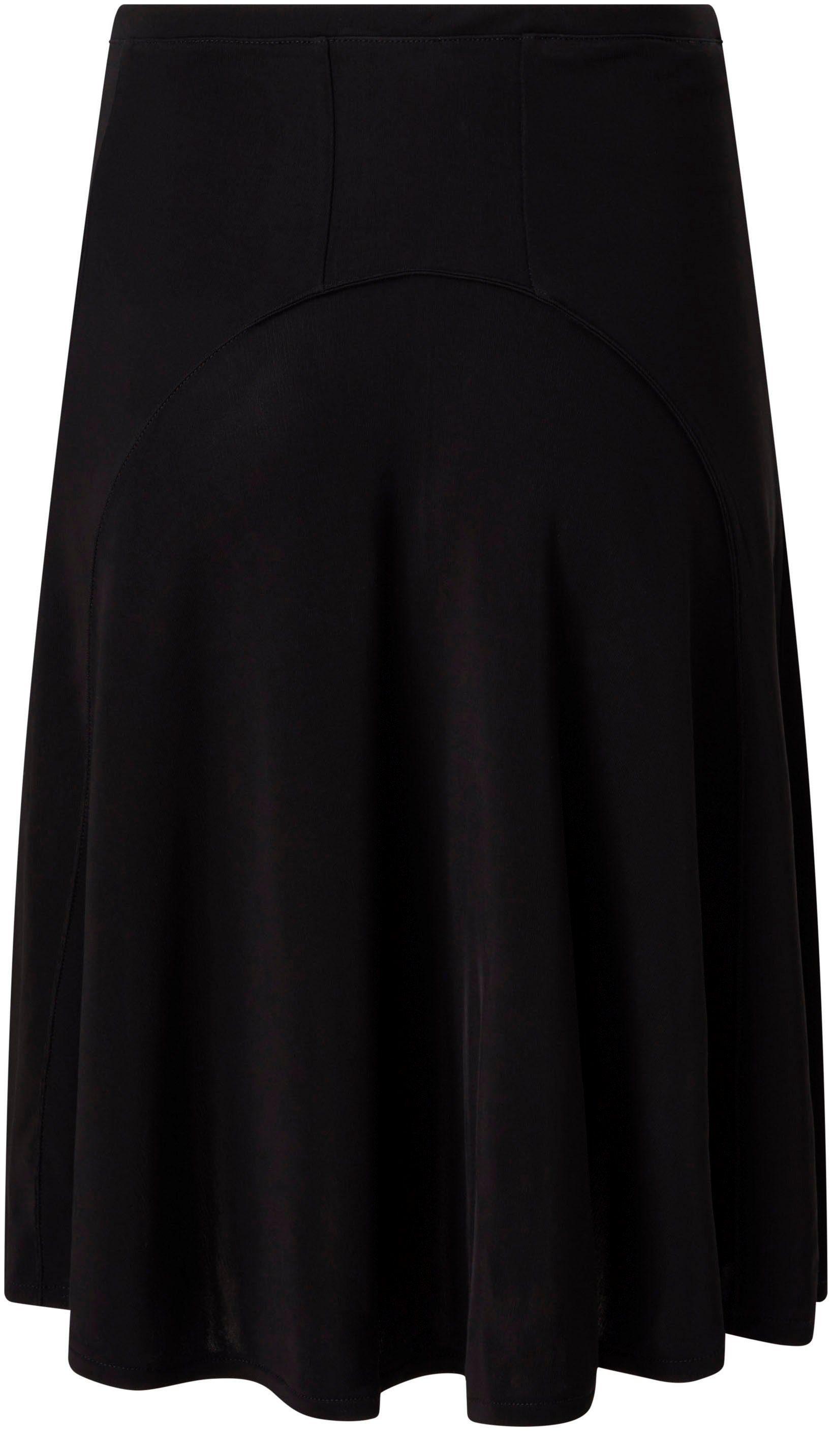 Calvin Klein Jerseyrok SHEER JERSEY FIT & FLARE SKIRT