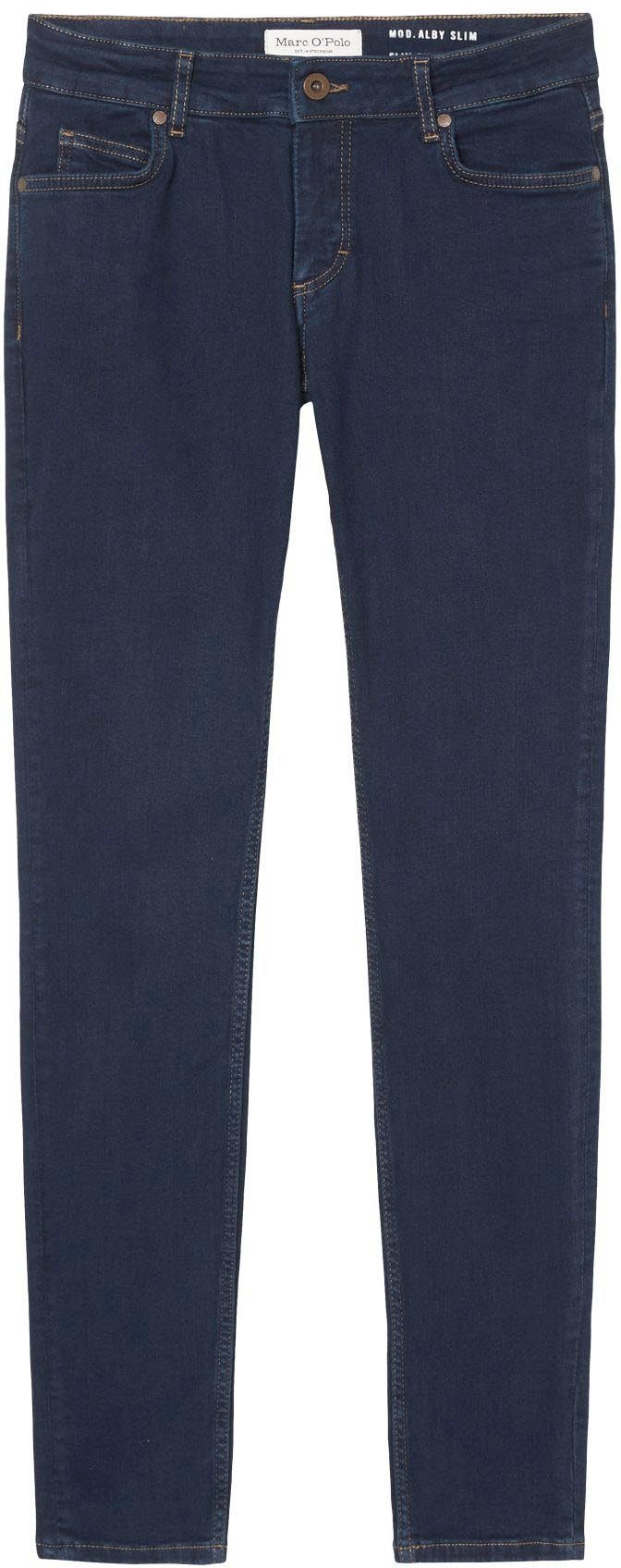 Marc O'Polo 5-pocket jeans Albi gemaakt van een elastische organische mix van katoen