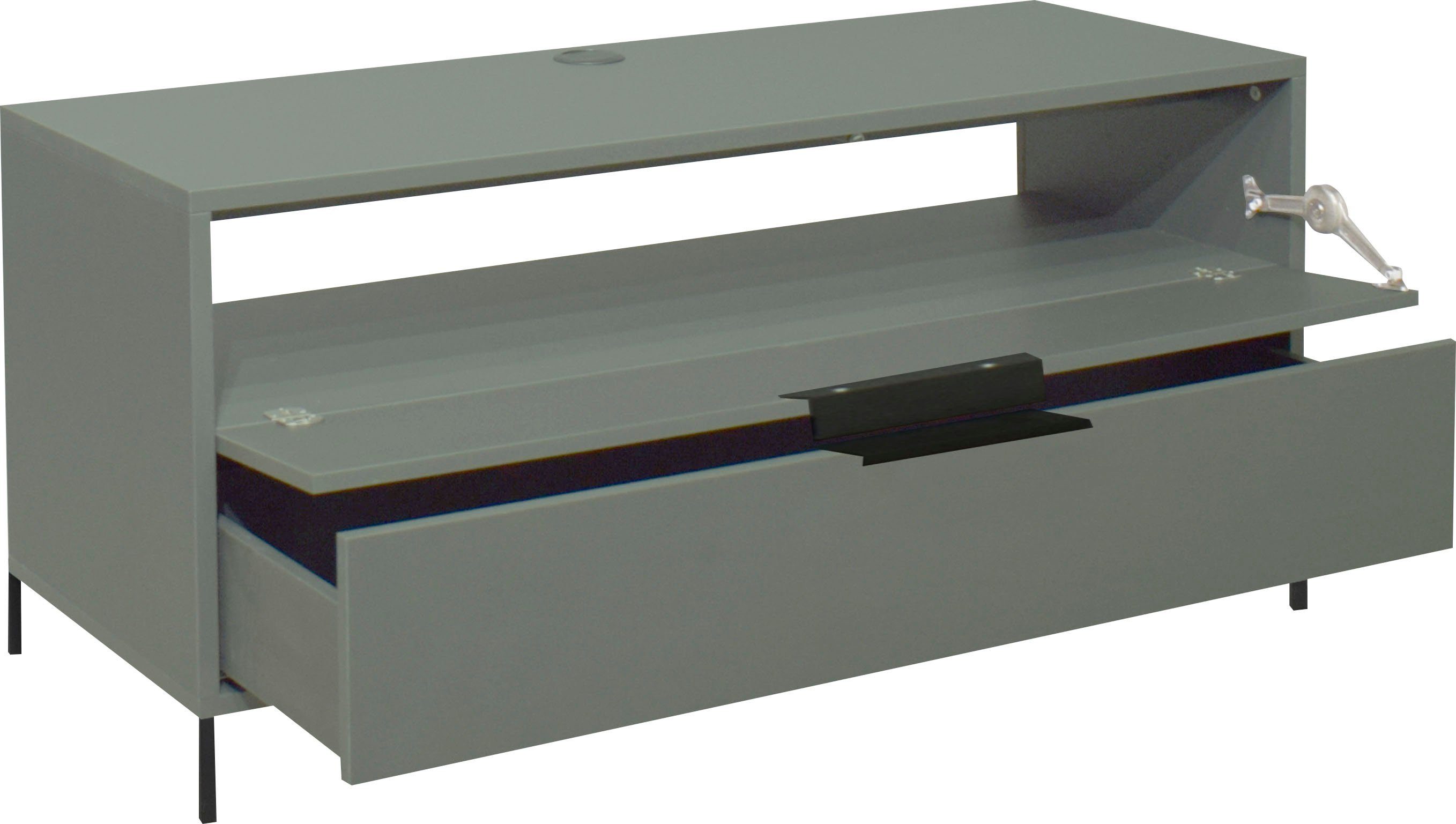 Mäusbacher Tv-meubel Bonnie TOPSELLER! Lowboard met vierkant frame