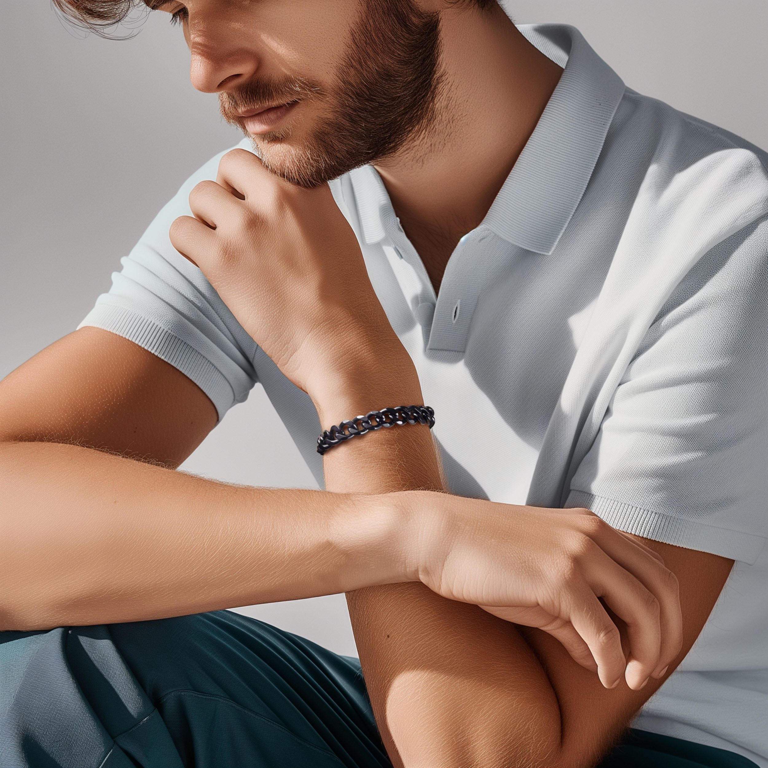 Firetti Armband Sieraad cadeau roestvrij staal armbanden armbandketting schakelketting kleur