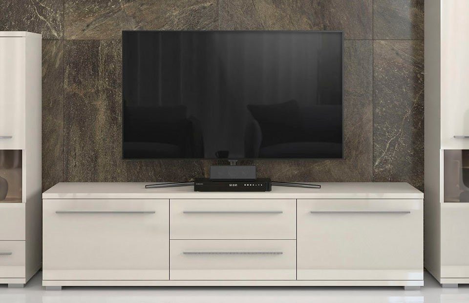 Places of Style Tv-meubel Piano UV gelakt, met soft close-functie