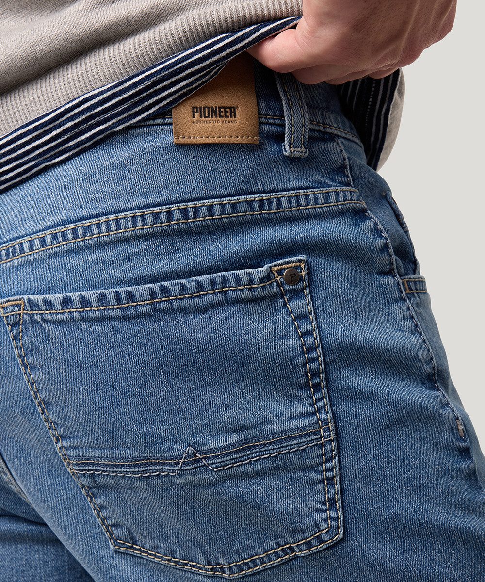 Pioneer Authentic Jeans Short ROUVEN shorts in five-pocketsstijl