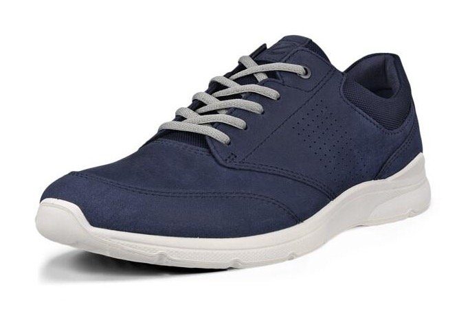 Ecco Sneakers Irving met witte loopzool, vrijetijdsschoen, lage schoen, veterschoen
