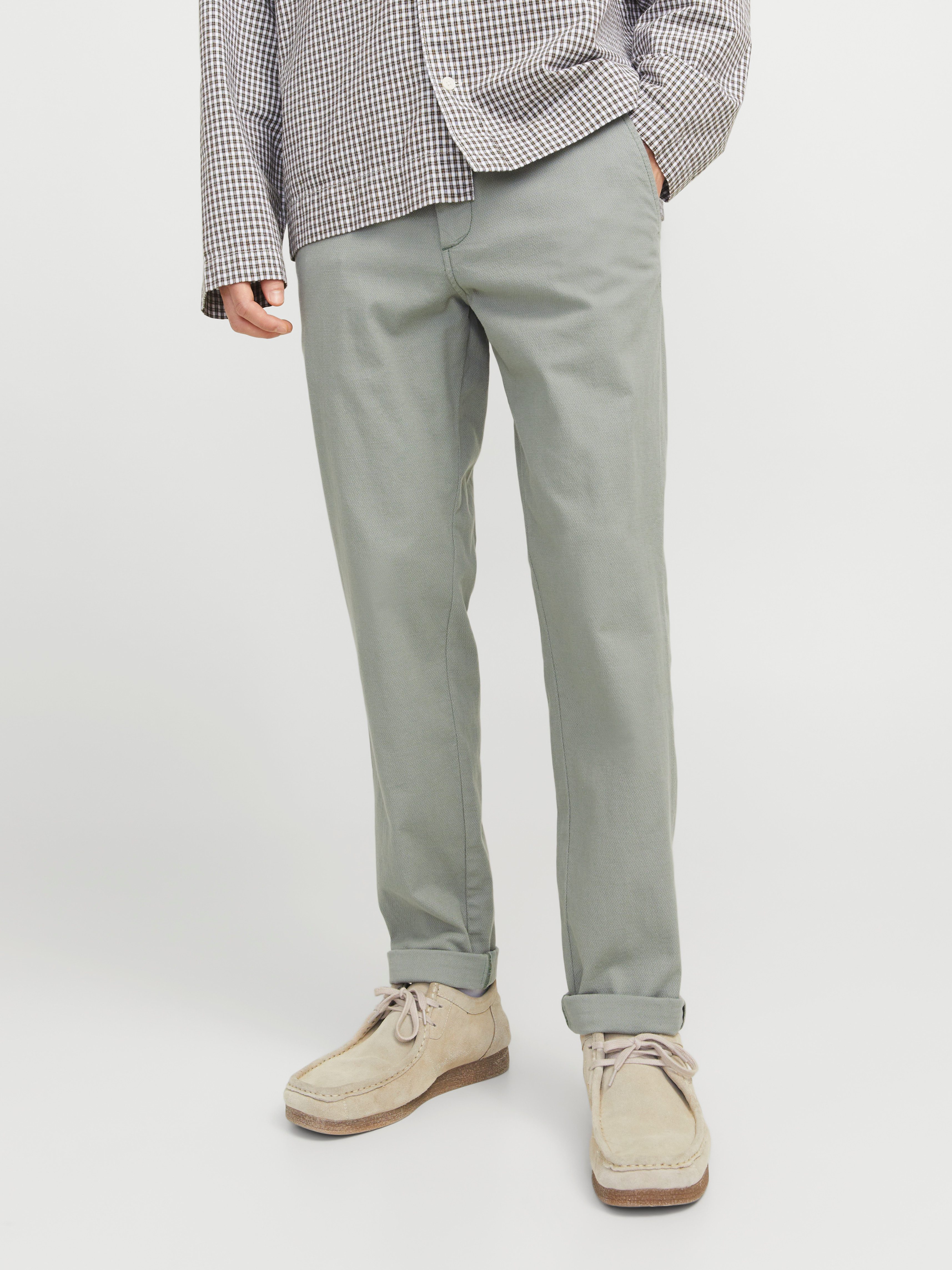 Jack & Jones Chino JPSTMARCO JJFURY ANA heren chino's maat 30 groen