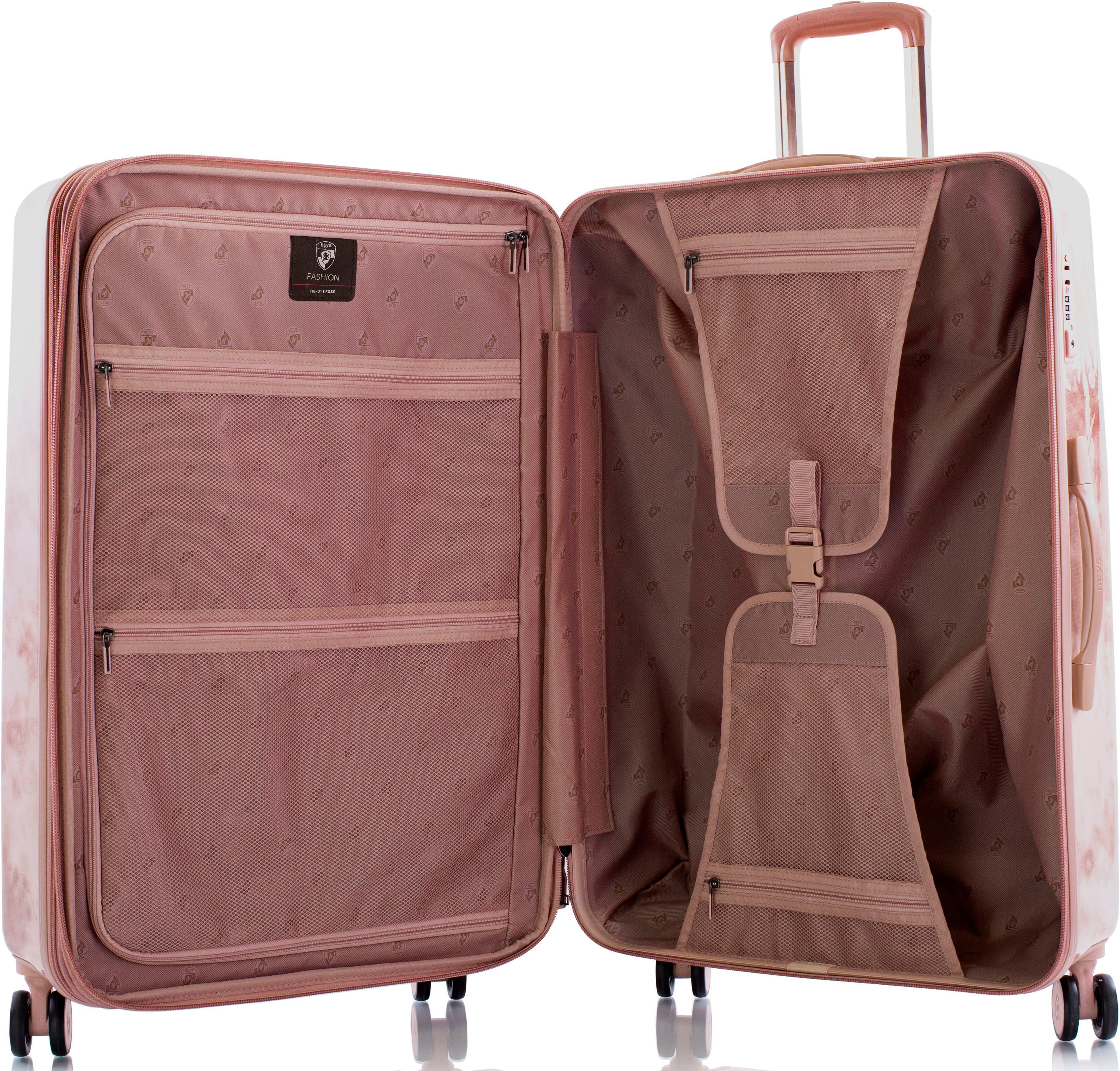 Heys Hardshell-trolley Tie-Dye roze, 76 cm Heys x Joachim Llambi harde koffer volumevergroting