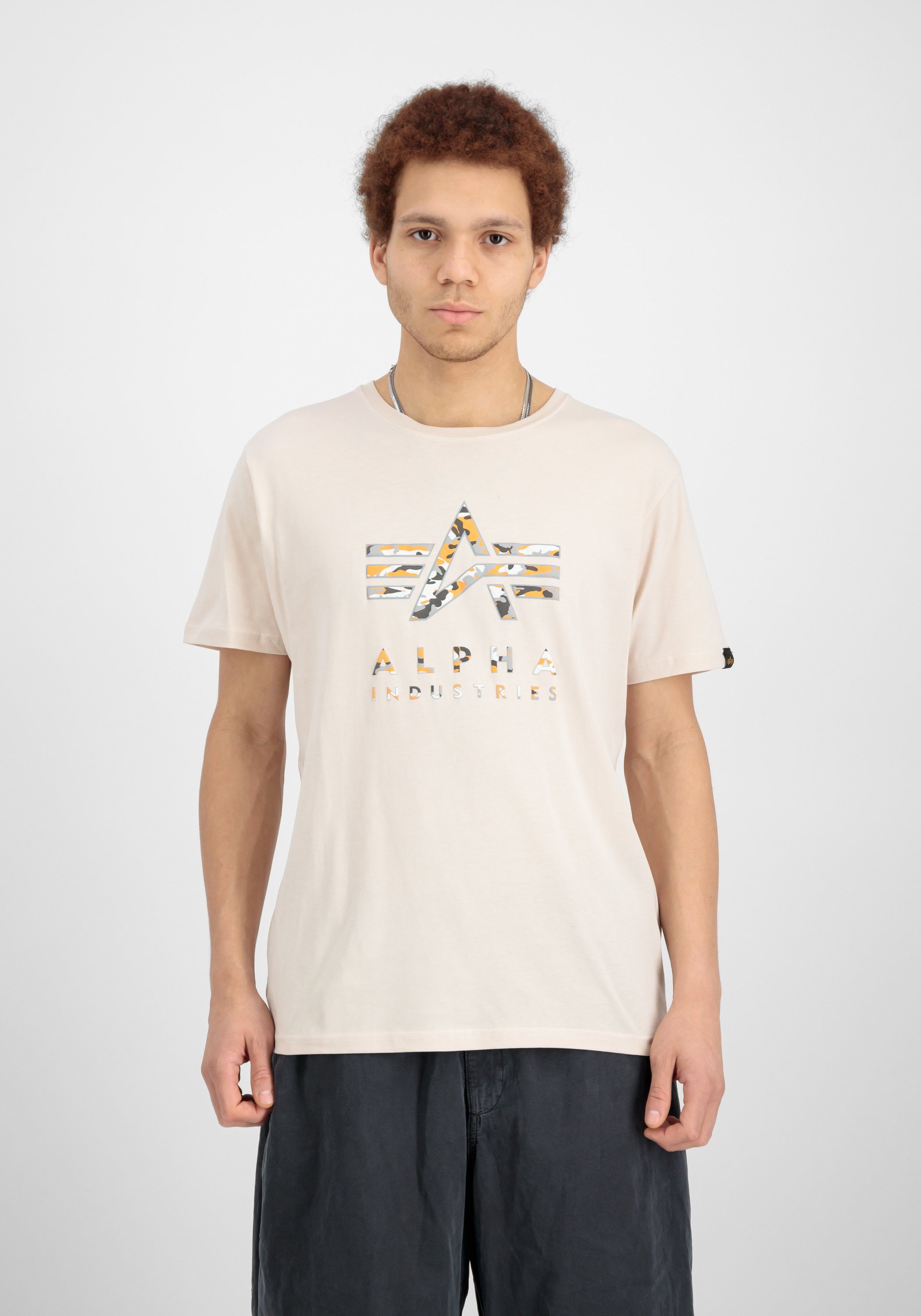 Alpha Industries T-shirt Camo Puff Print T-Shirt