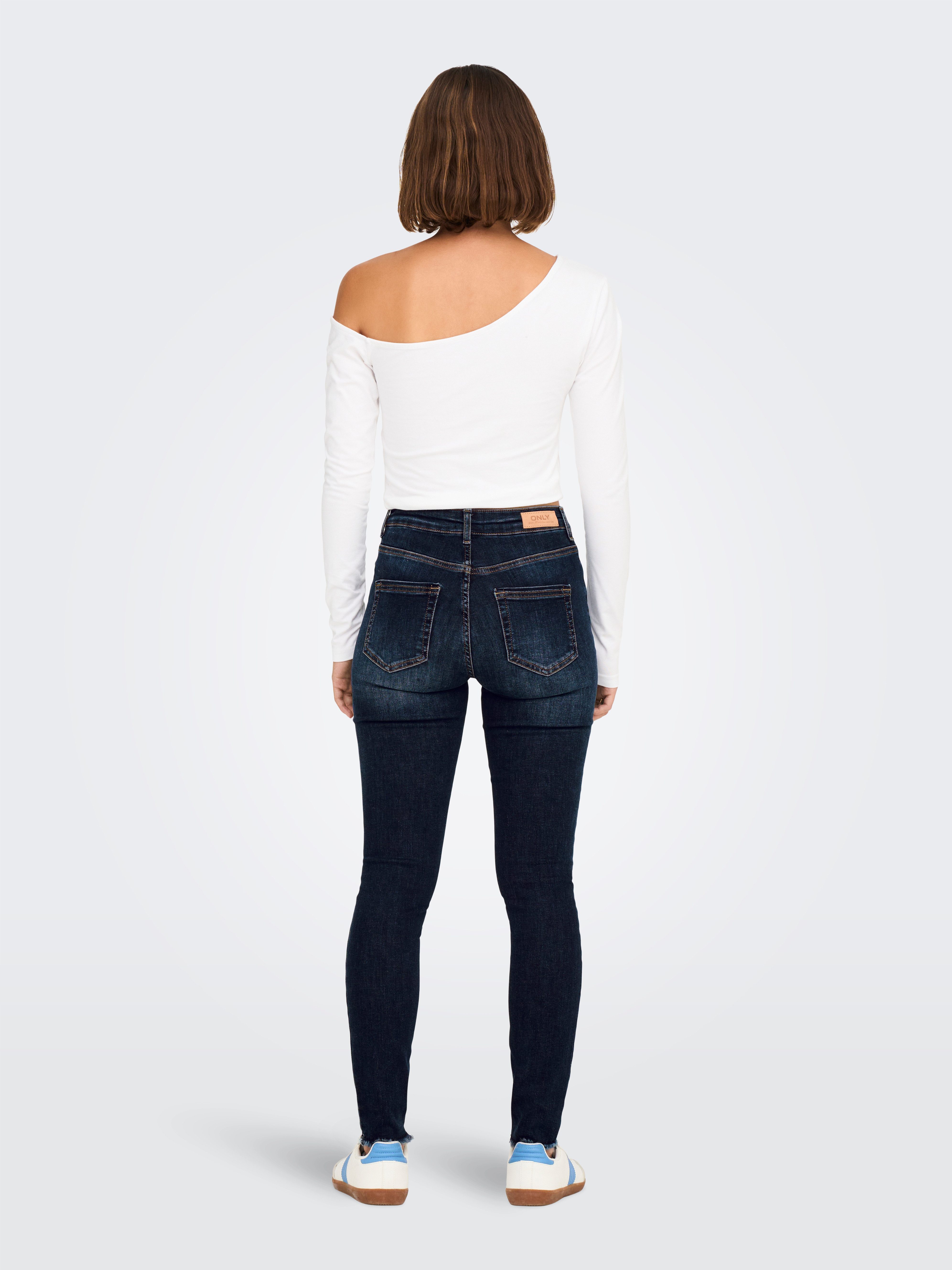 Only Skinny fit jeans ONLBLUSH MID SK ANKLE RW DNM DOT245 NOOS