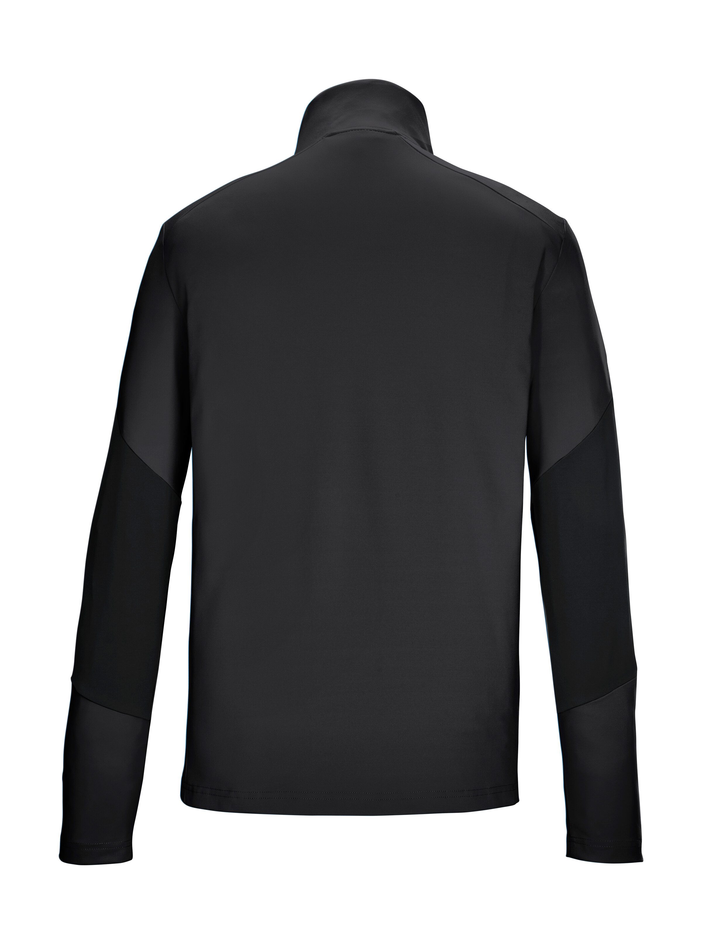 Killtec Shirt met lange mouwen KSW 59 MN FLX SHRT Functioneel shirt met opstaande kraag, stretch, ritssluiting, kinbescherming