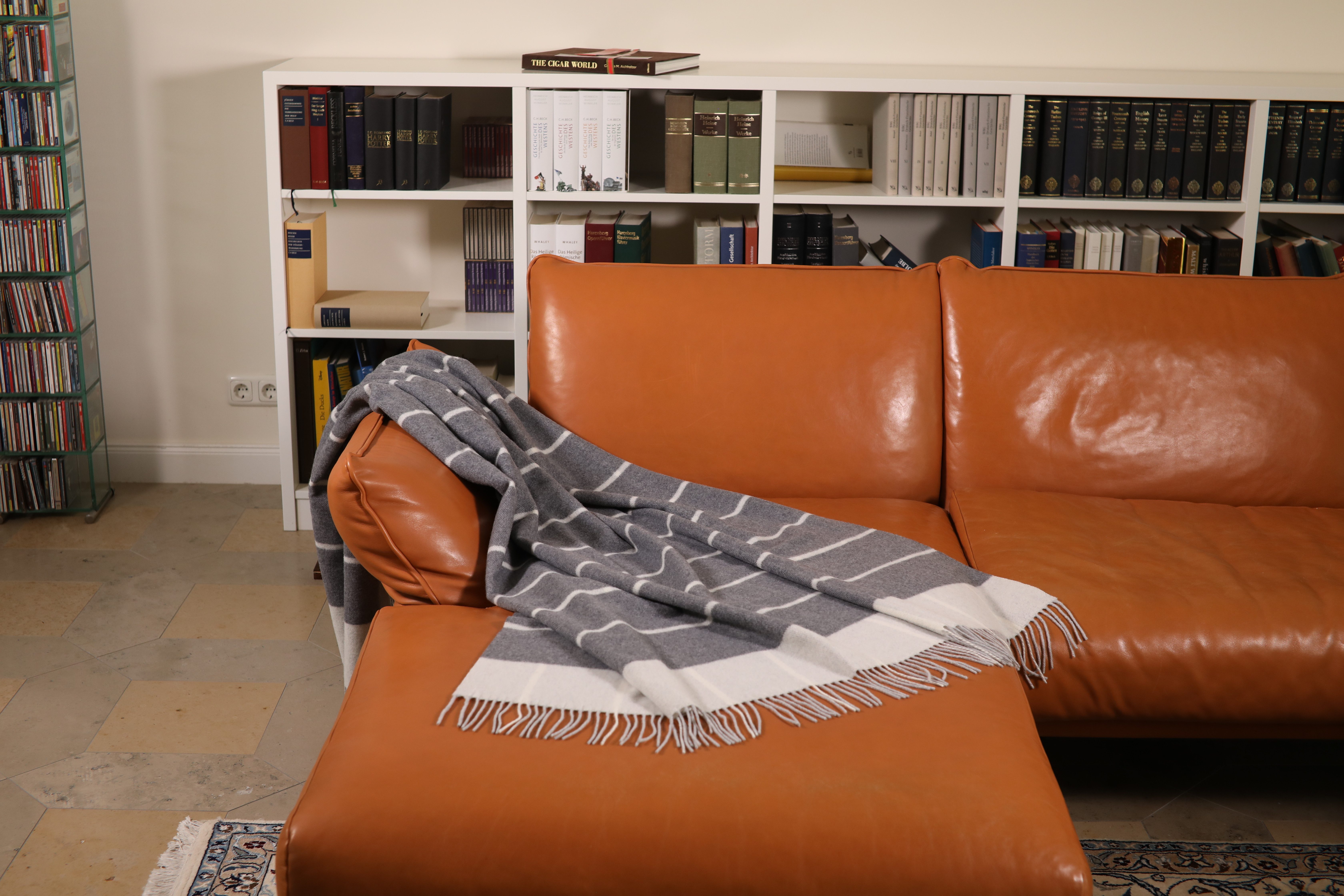 CASATEX Plaid Harry Grigio Medio elegant ontwerp, grote ruiten