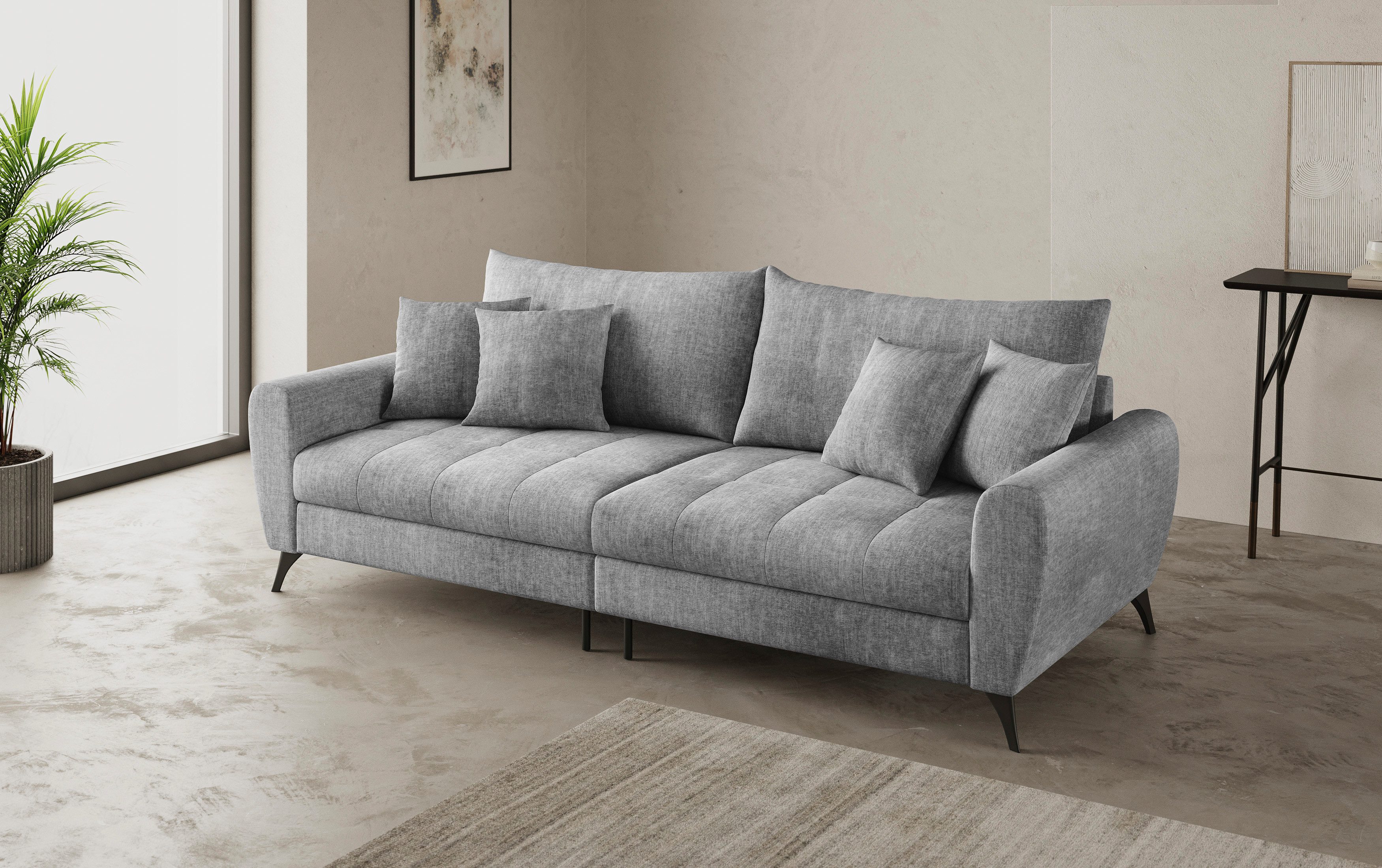Mr. Couch Megabank Blackburn II Optioneel met koudschuimvering tot 140 kg belastbaar