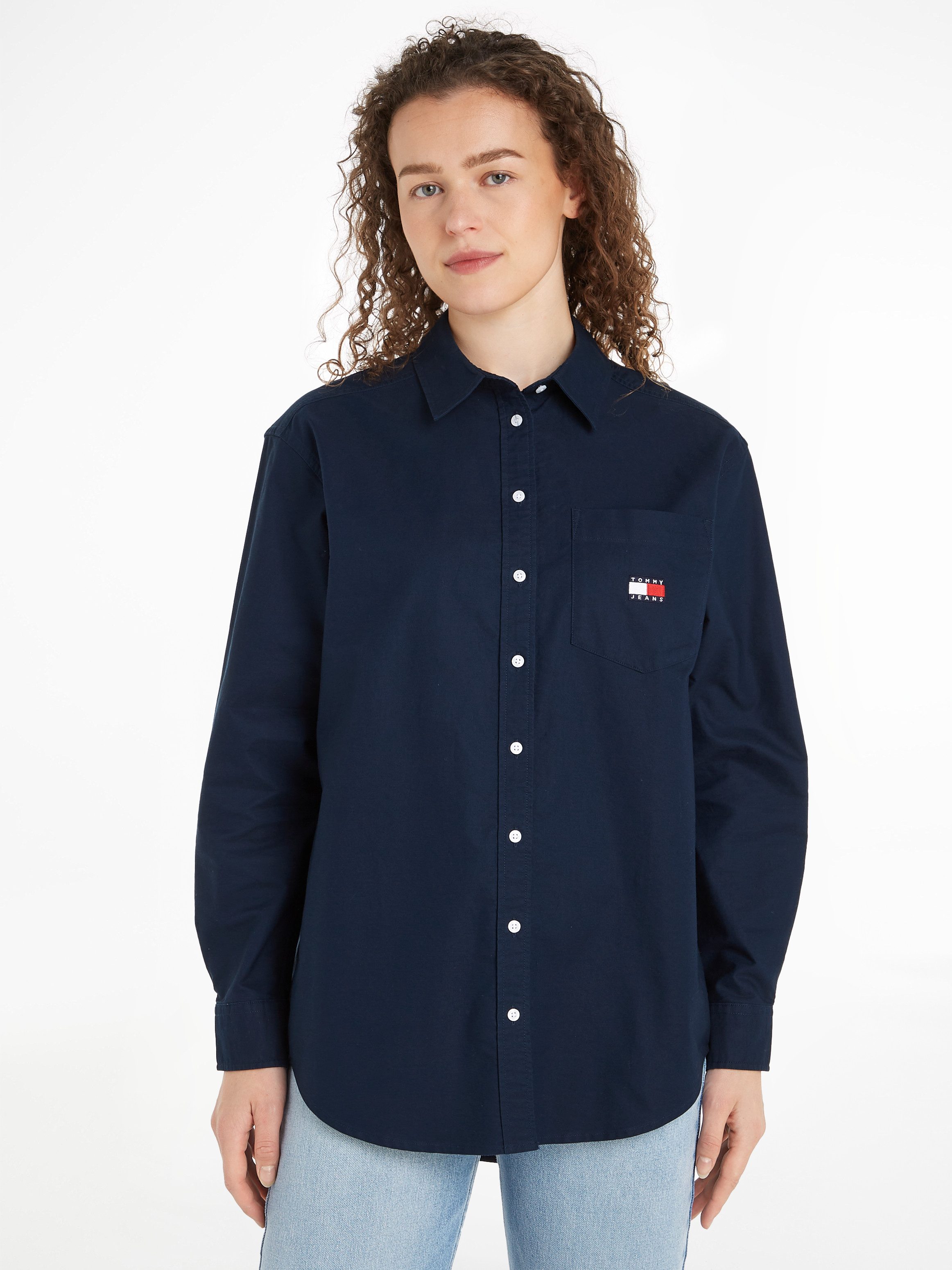 Jeans Mony, taps toelopende pijpen, stretch, ritszakken, gespoelde wassing | Ulla Popken